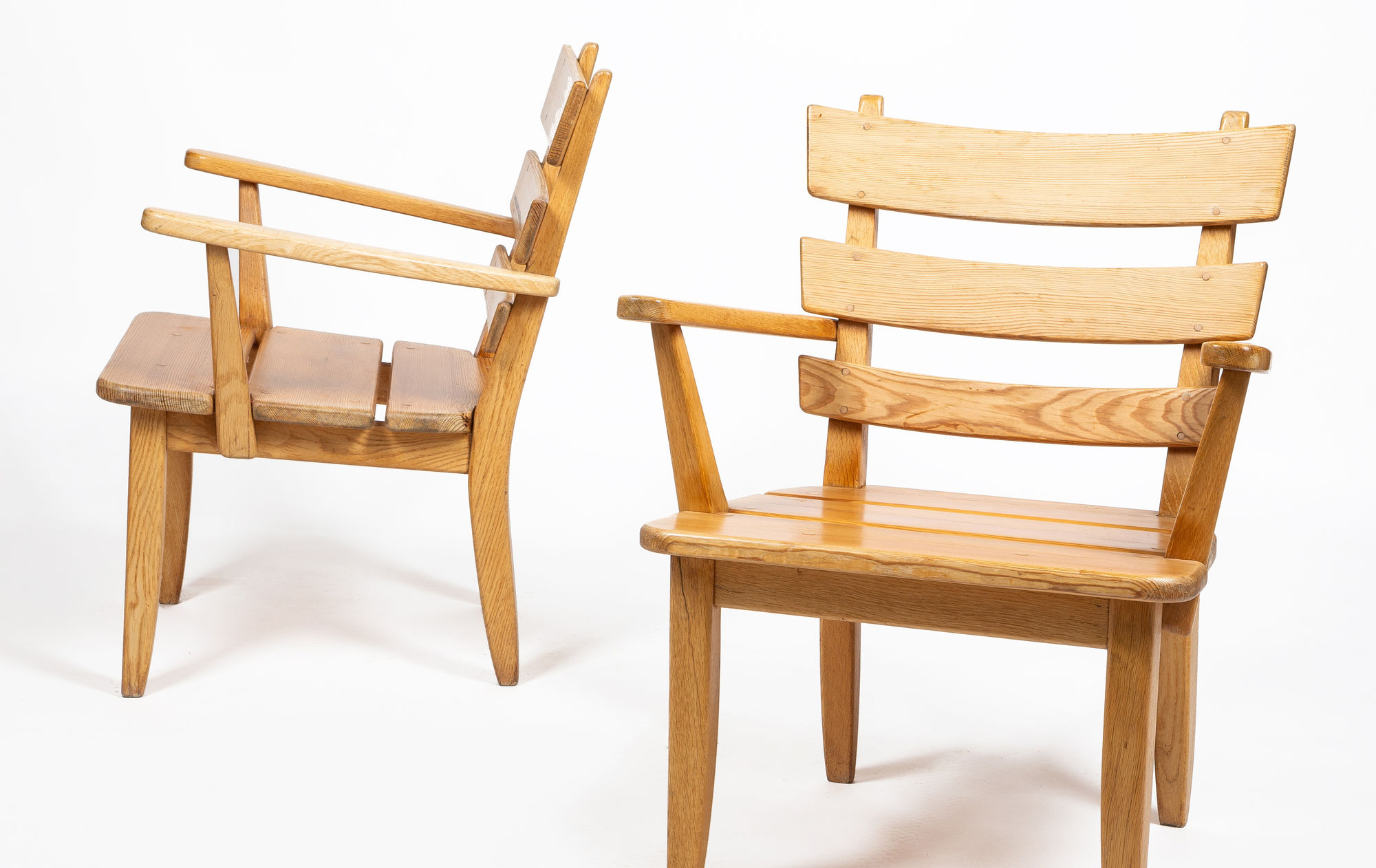 Wooden chairs