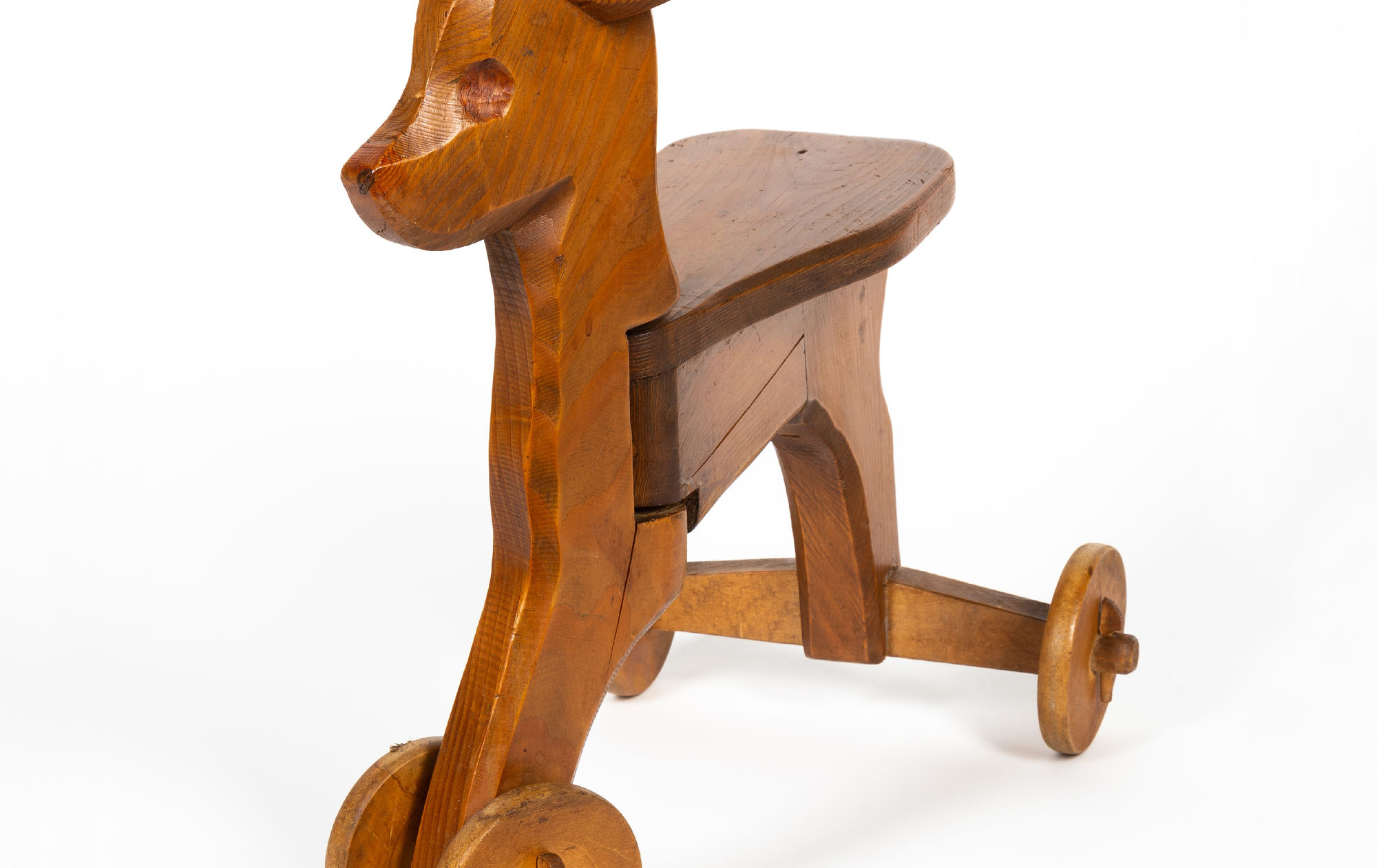 Antonio Vitali wooden fawn