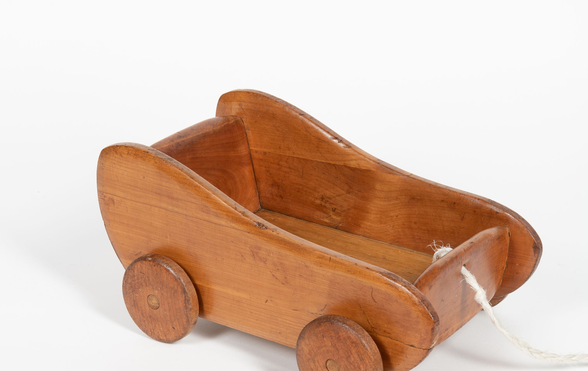 Antonio Vitali Cherry carved trolley