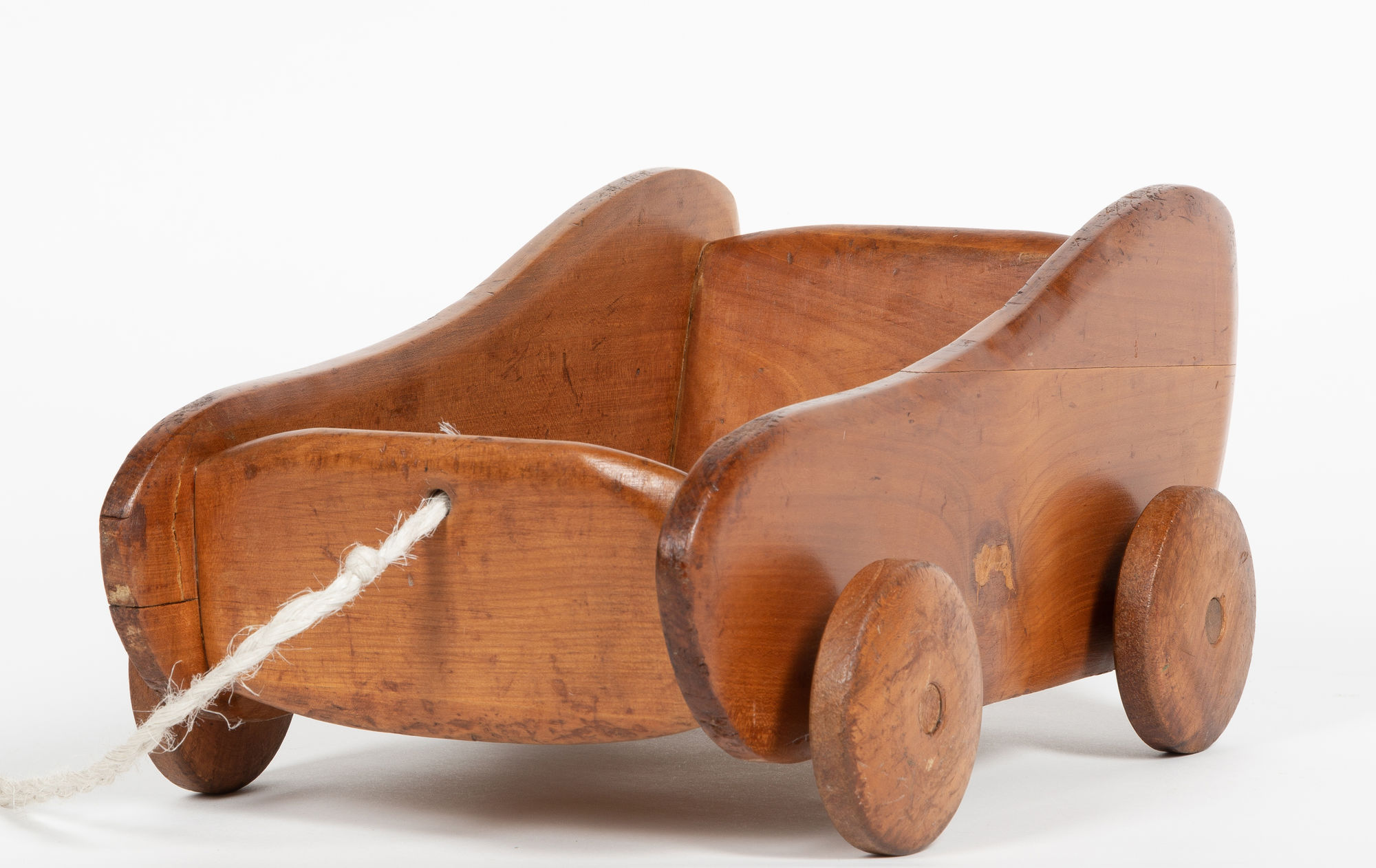 Antonio Vitali Cherry carved trolley