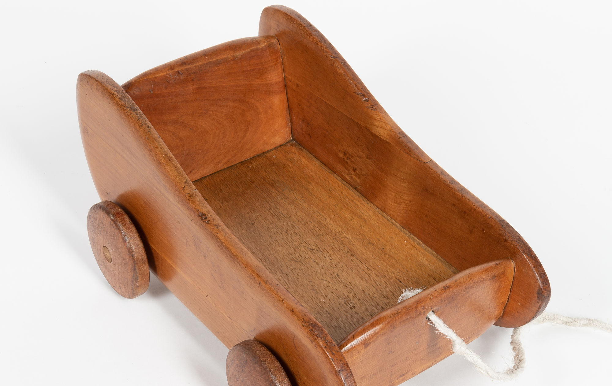 Antonio Vitali Cherry carved trolley