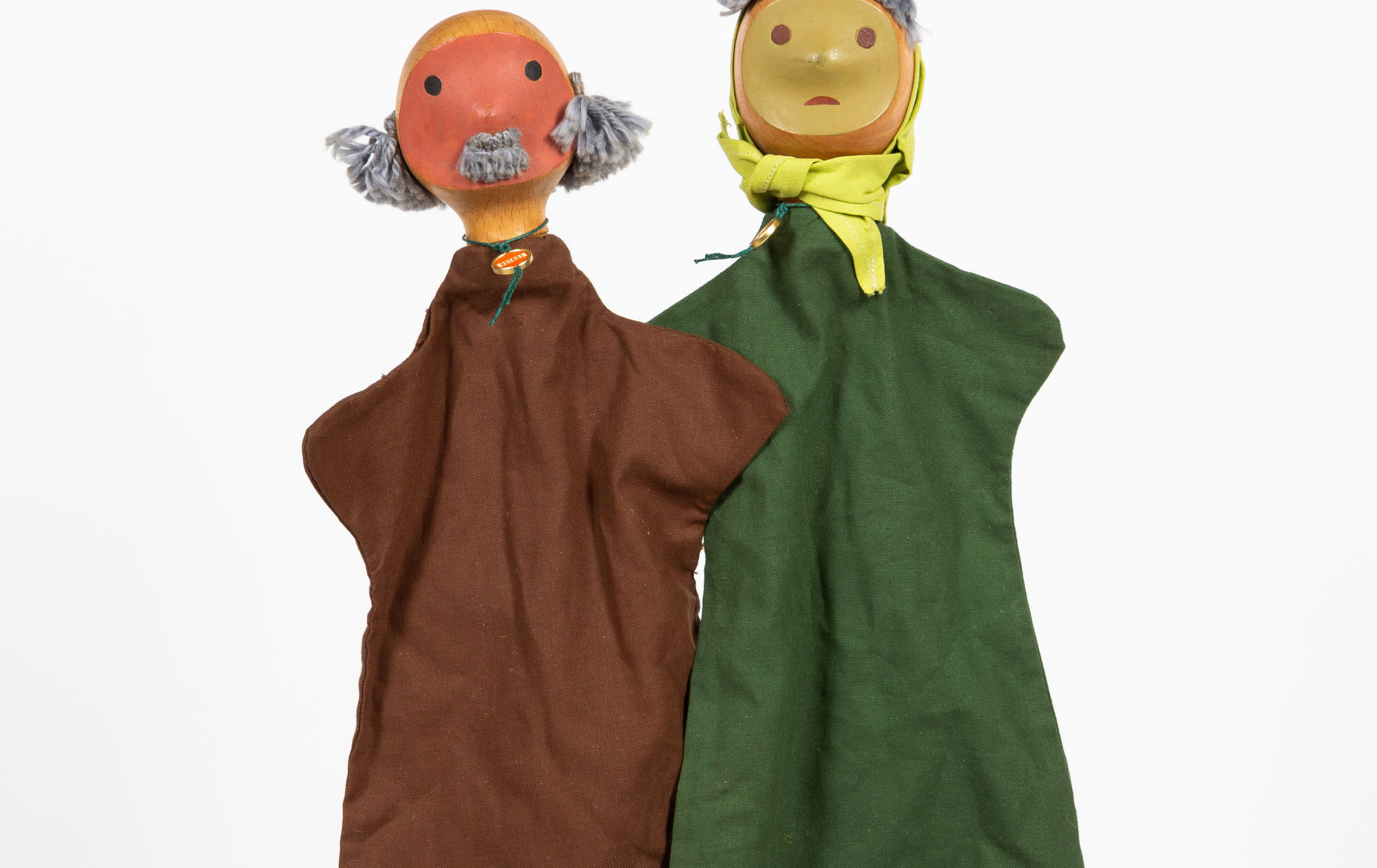 Antonio Vitali pair of puppets