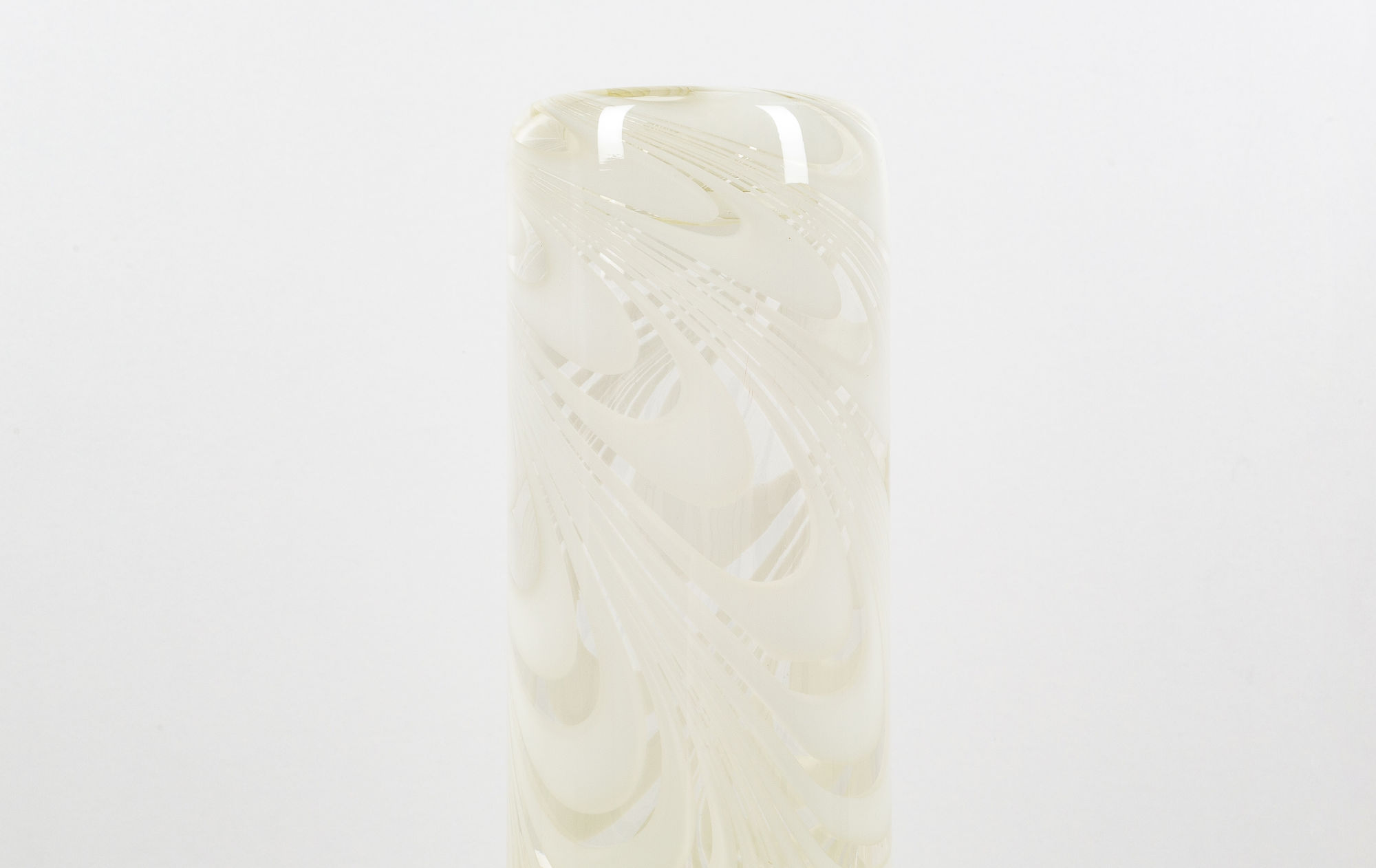 Glass vase in the Murano Carlo Nason