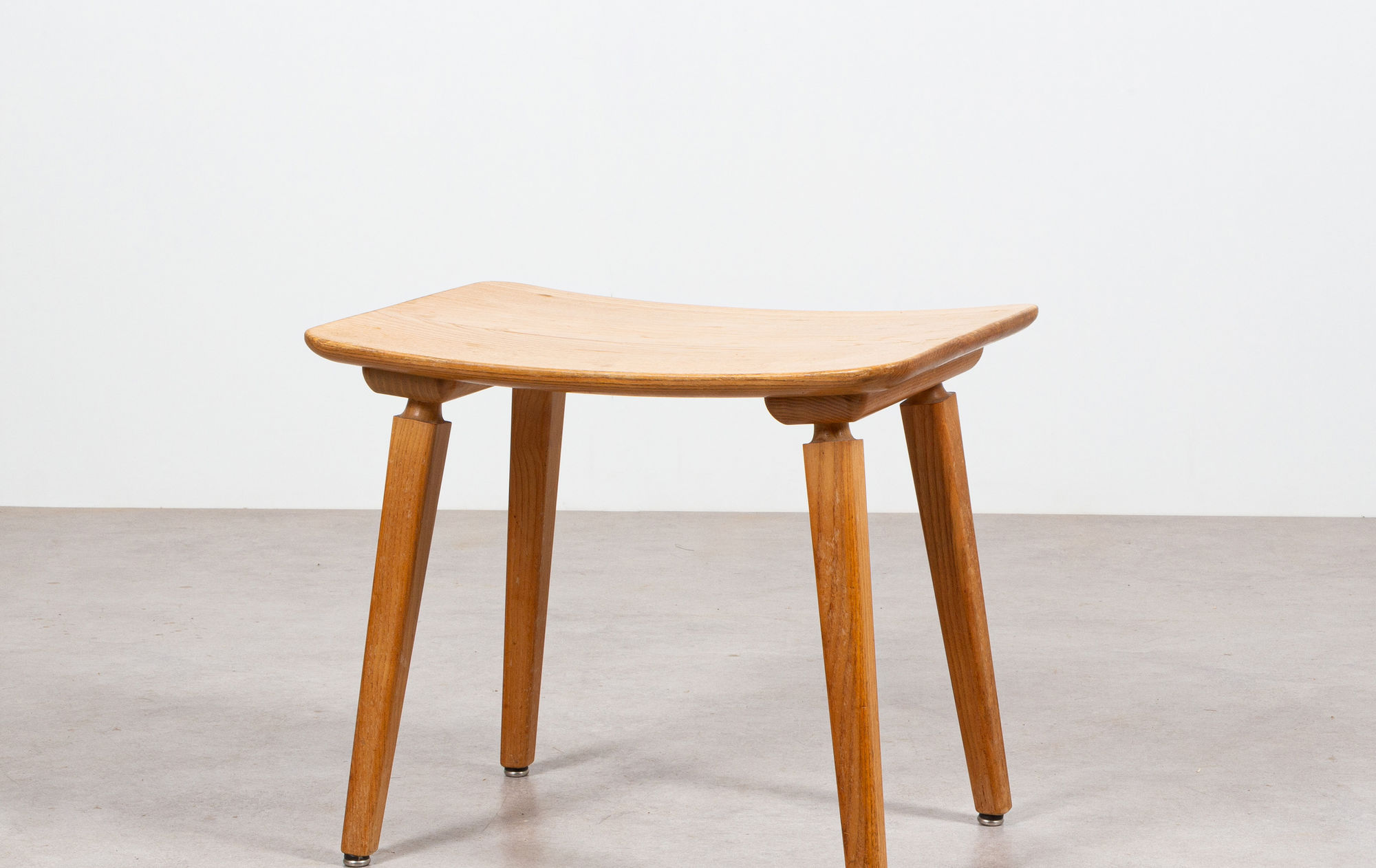 Solid ash stool 