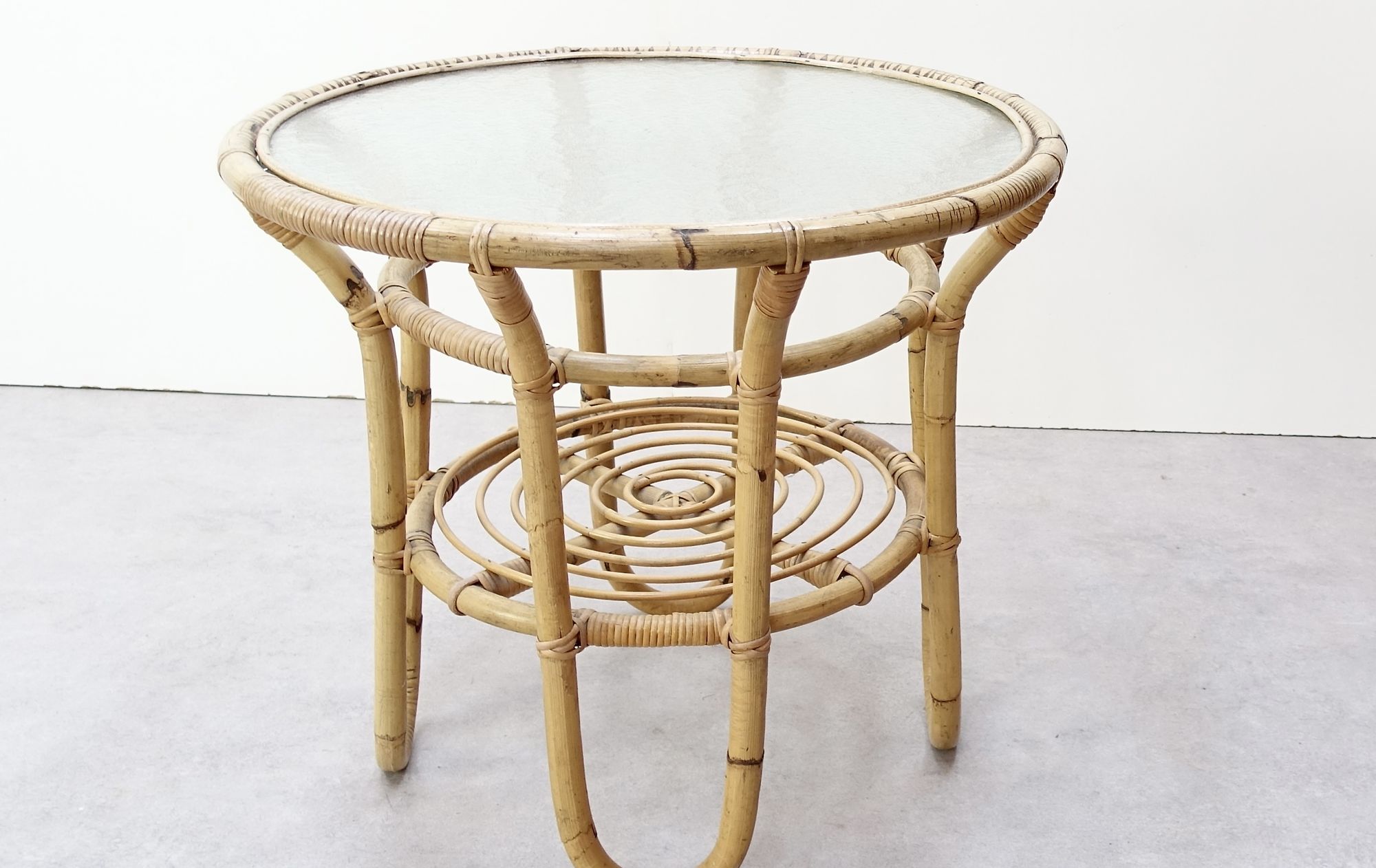 Bamboo table from the '50s-'60s