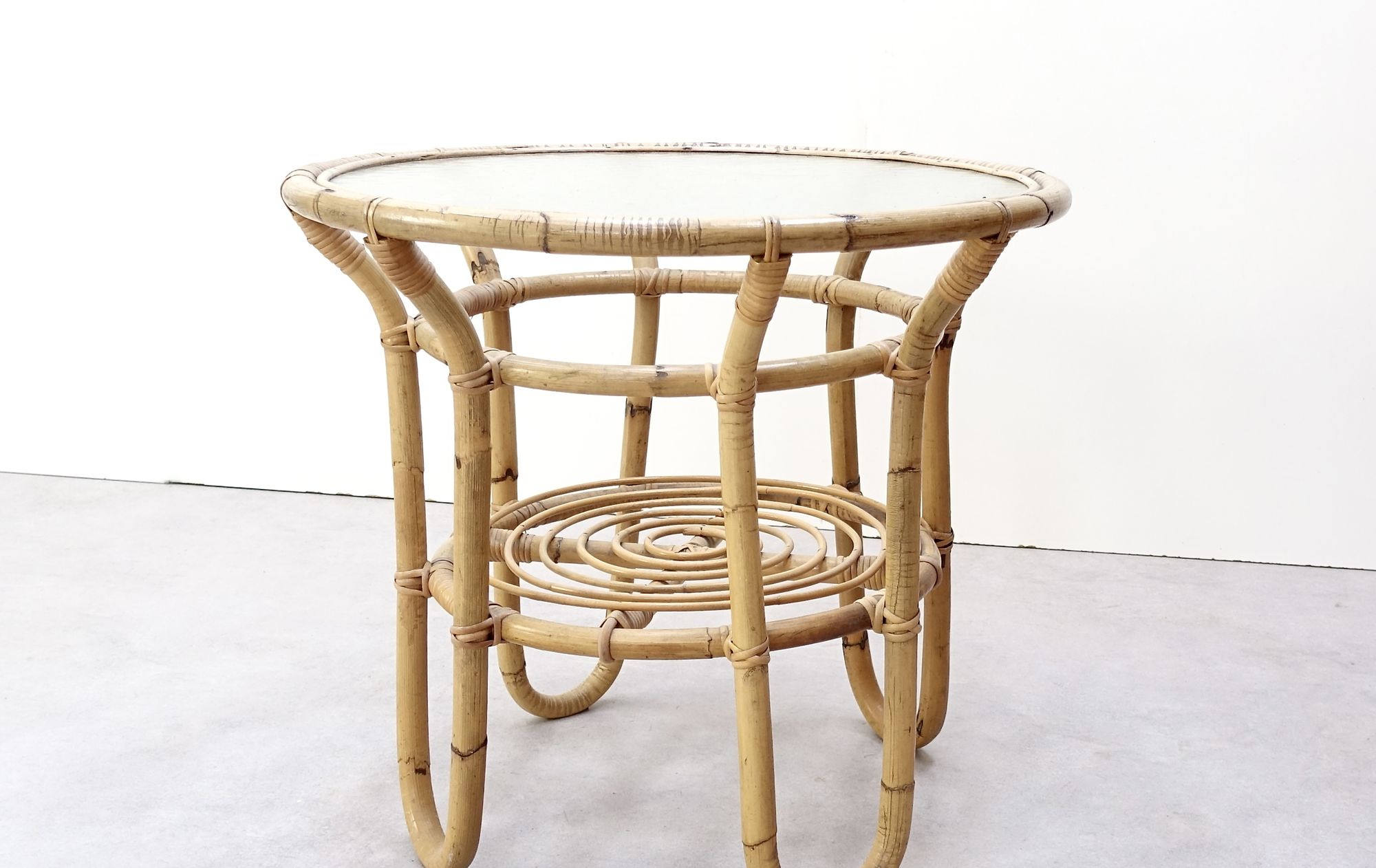 Bamboo table from the '50s-'60s