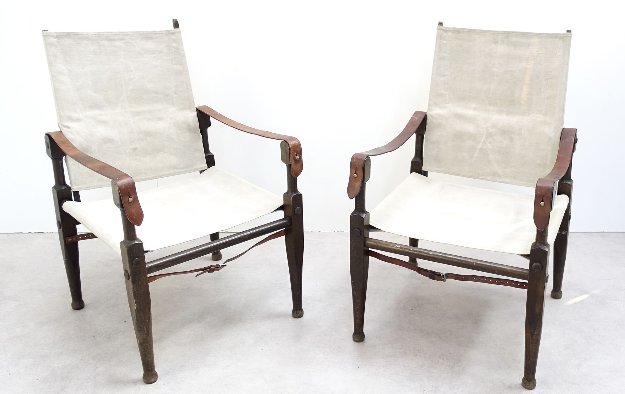 Colonial chairs designed by Swiss architect Wilhelm Kienzle
