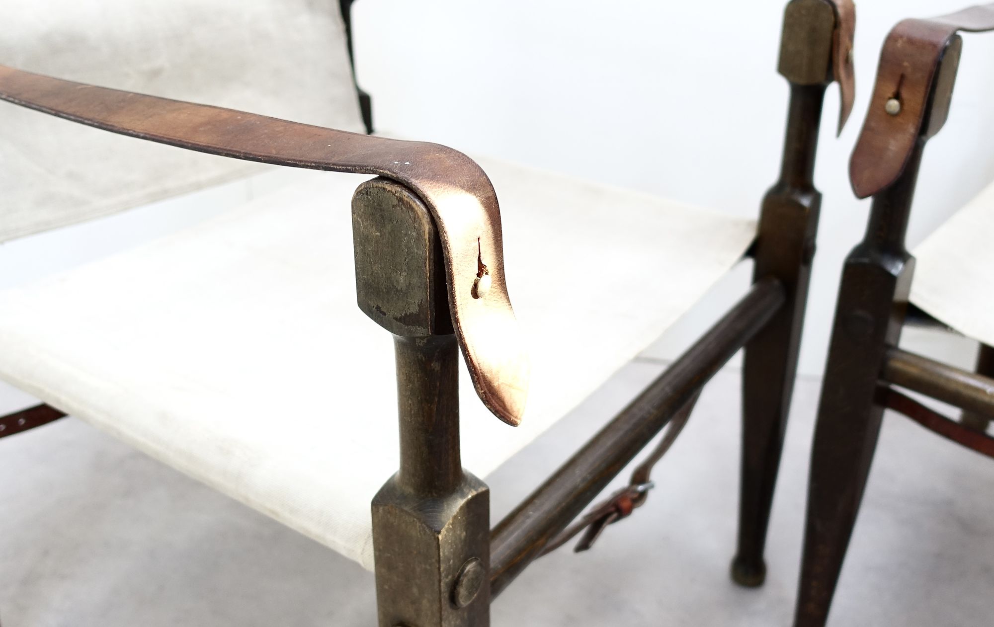 Colonial chairs designed by Swiss architect Wilhelm Kienzle