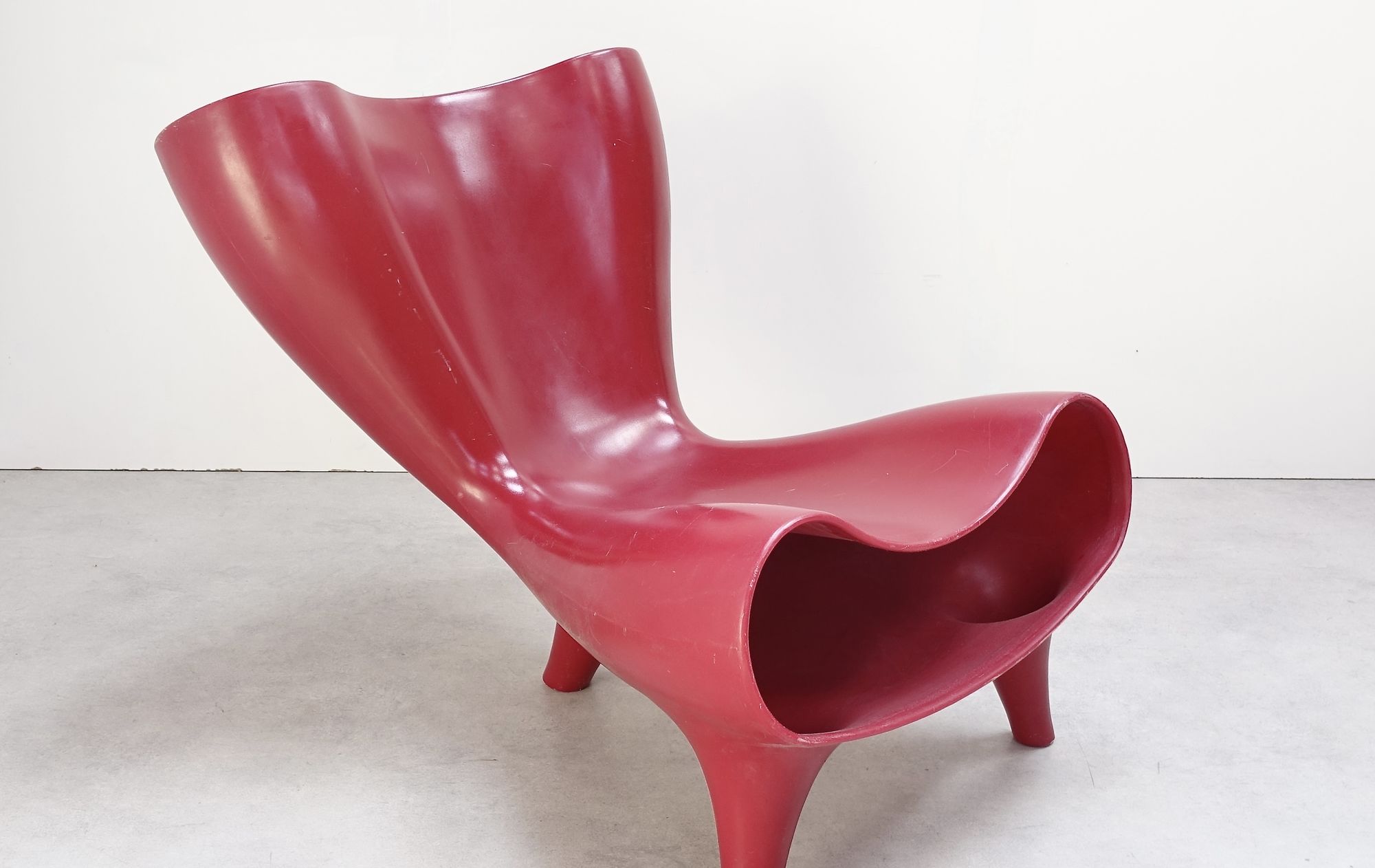 Orgone chair designed in 1993 by Marc Newson