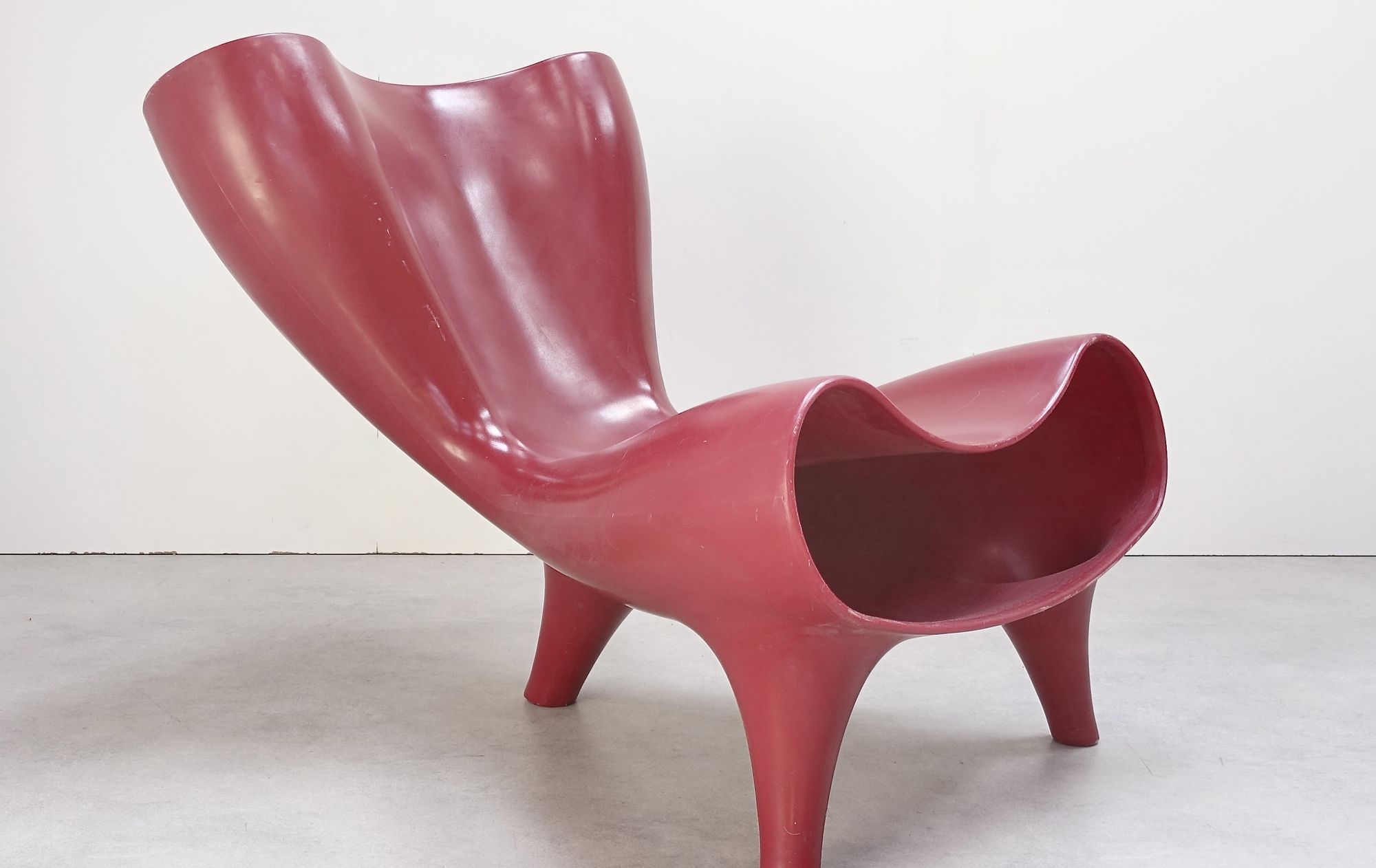 Orgone chair designed in 1993 by Marc Newson