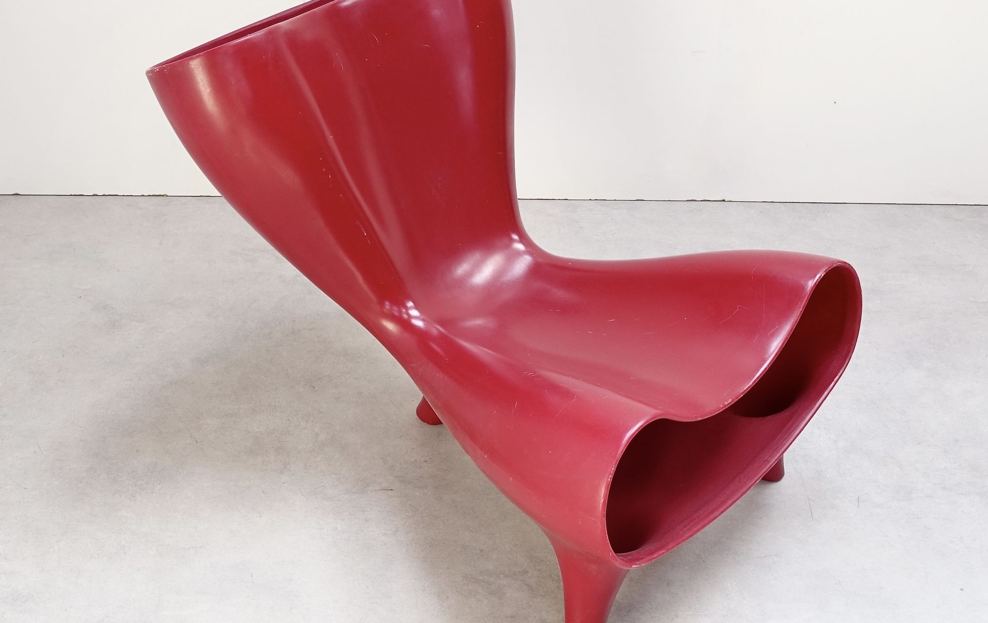 Orgone chair designed in 1993 by Marc Newson