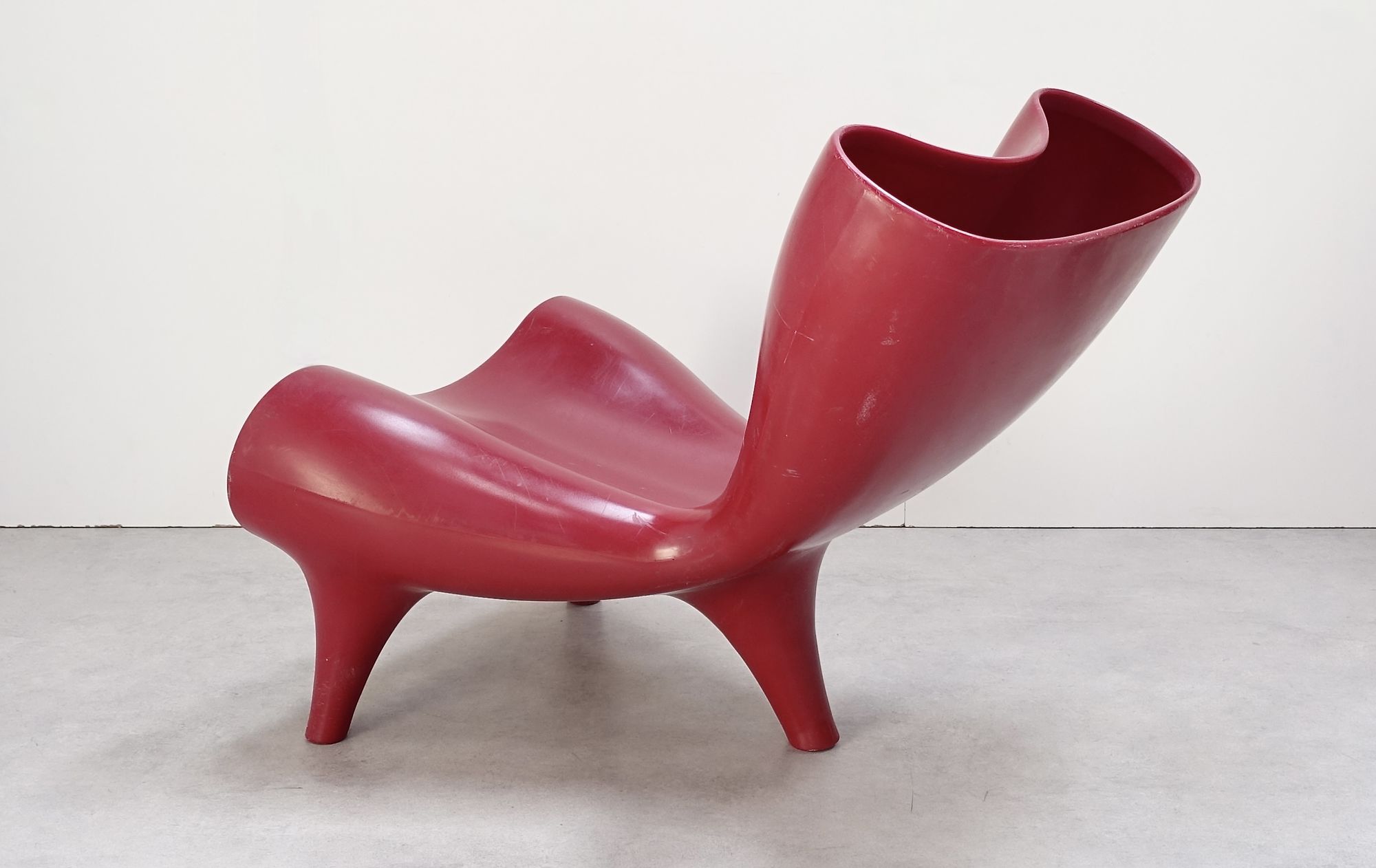 Orgone chair designed in 1993 by Marc Newson