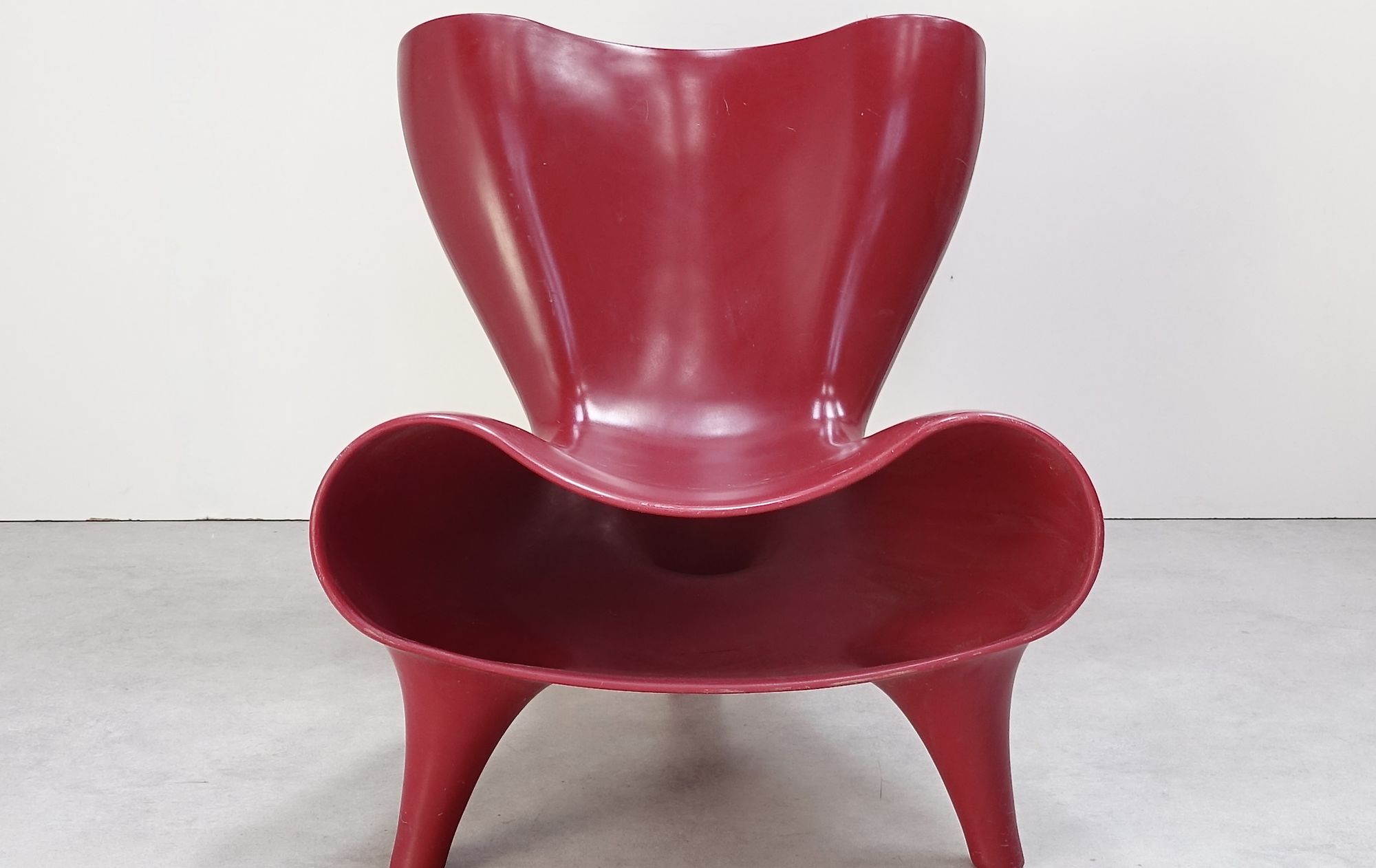 Orgone chair designed in 1993 by Marc Newson