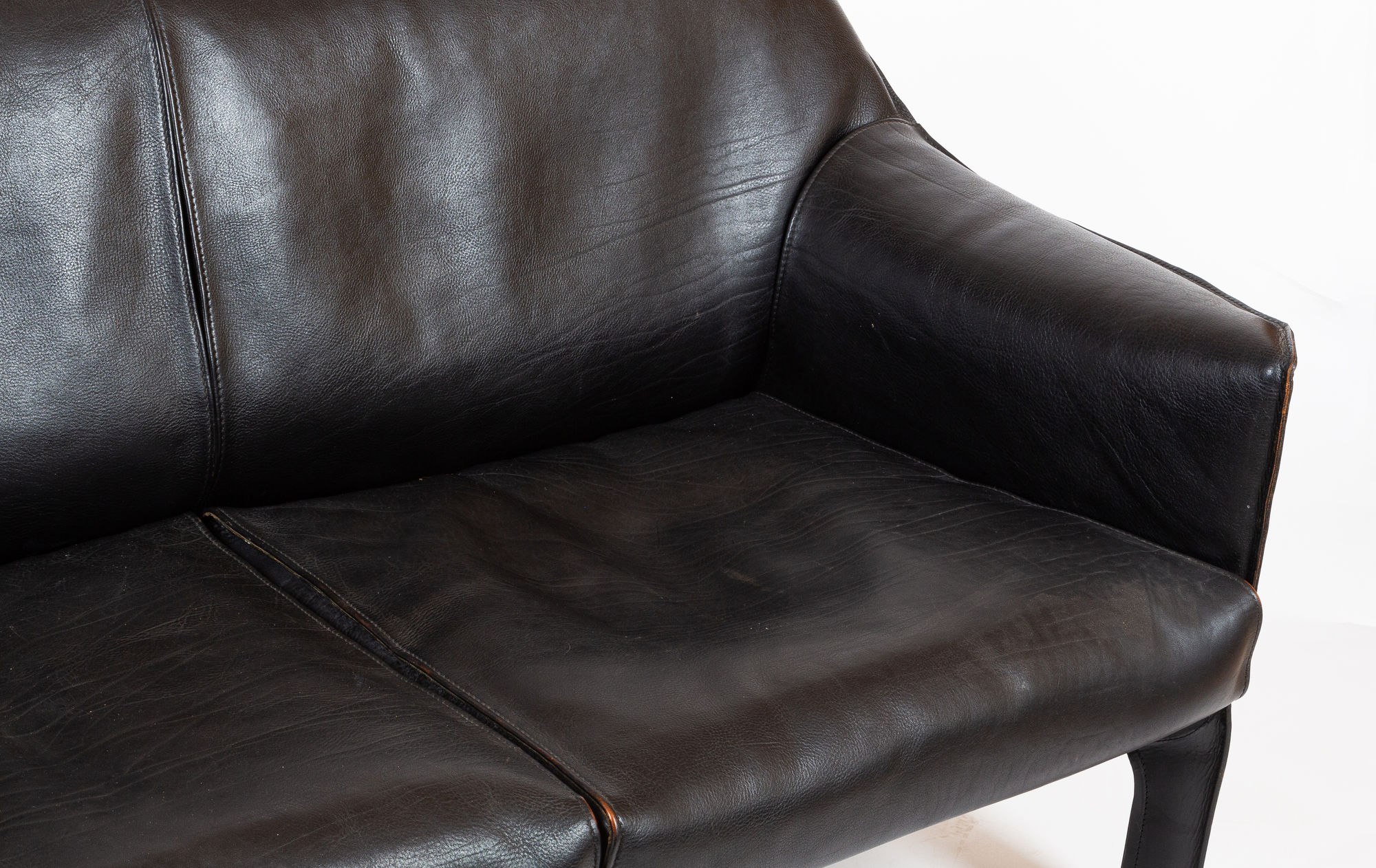 Cab 415 Sofa by Mario Bellini for Cassina