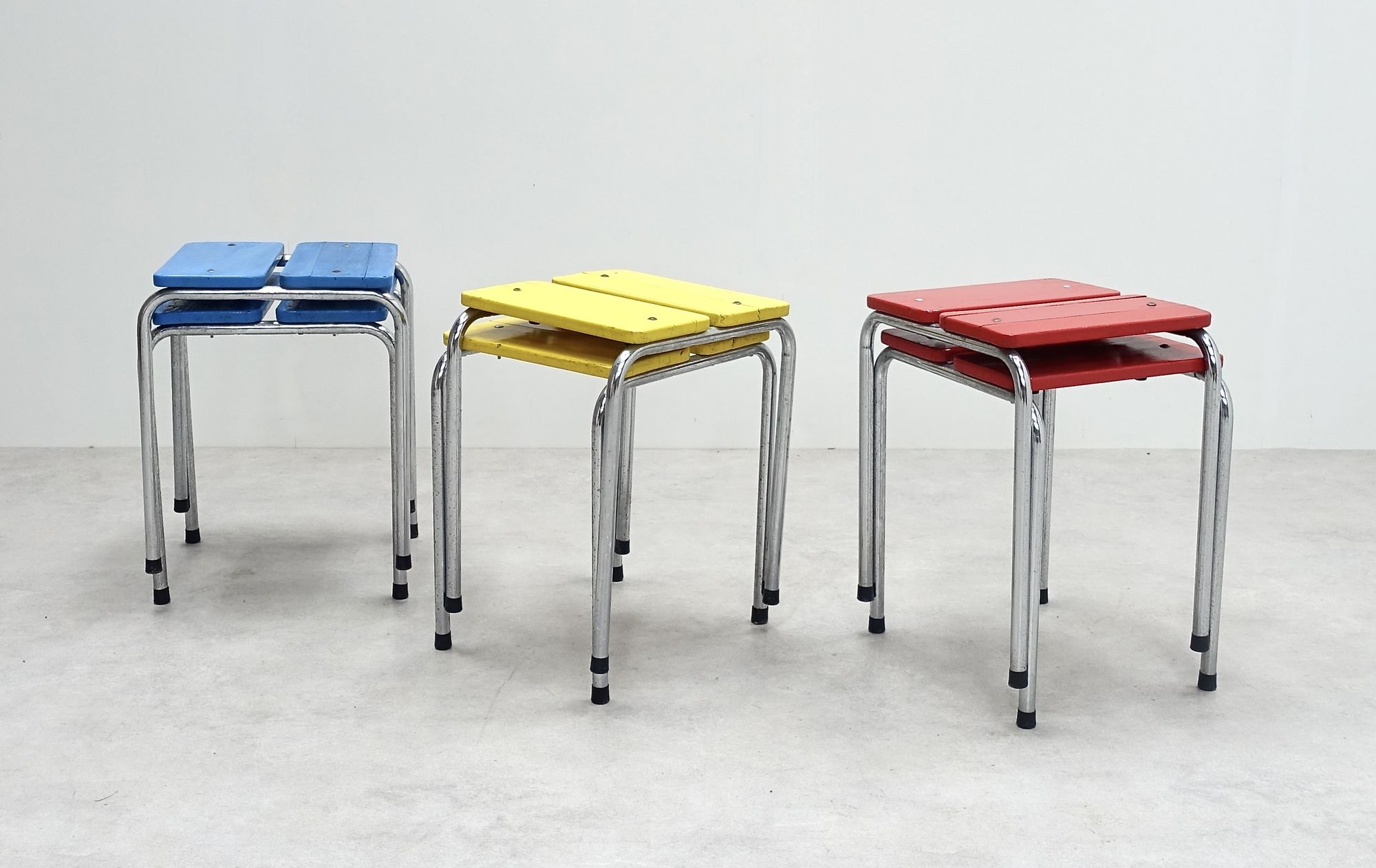 Swiss stool 60s