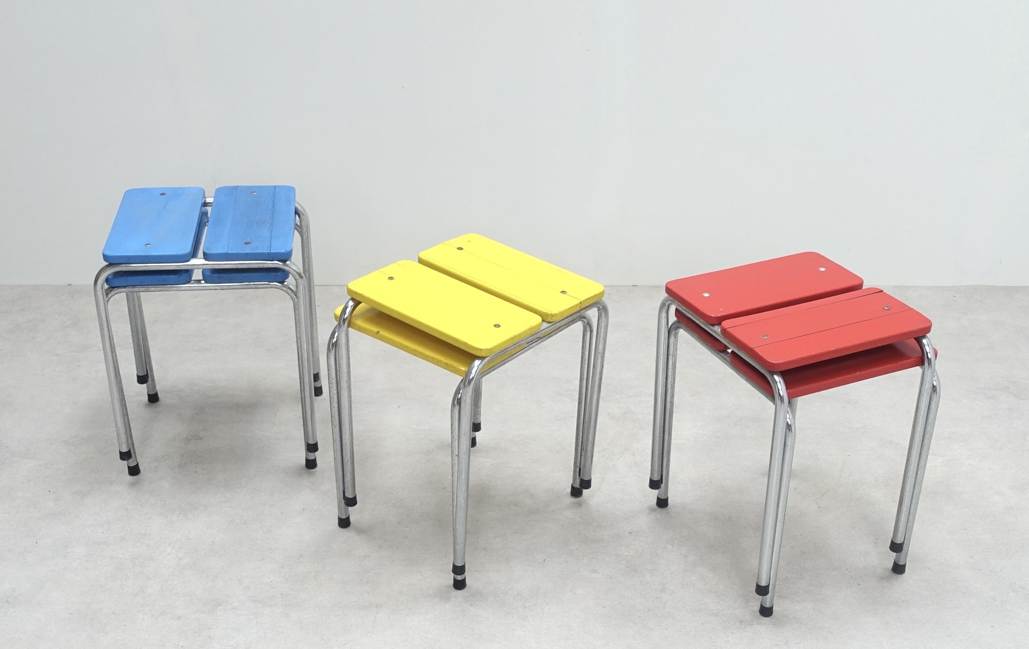 Swiss stool 60s
