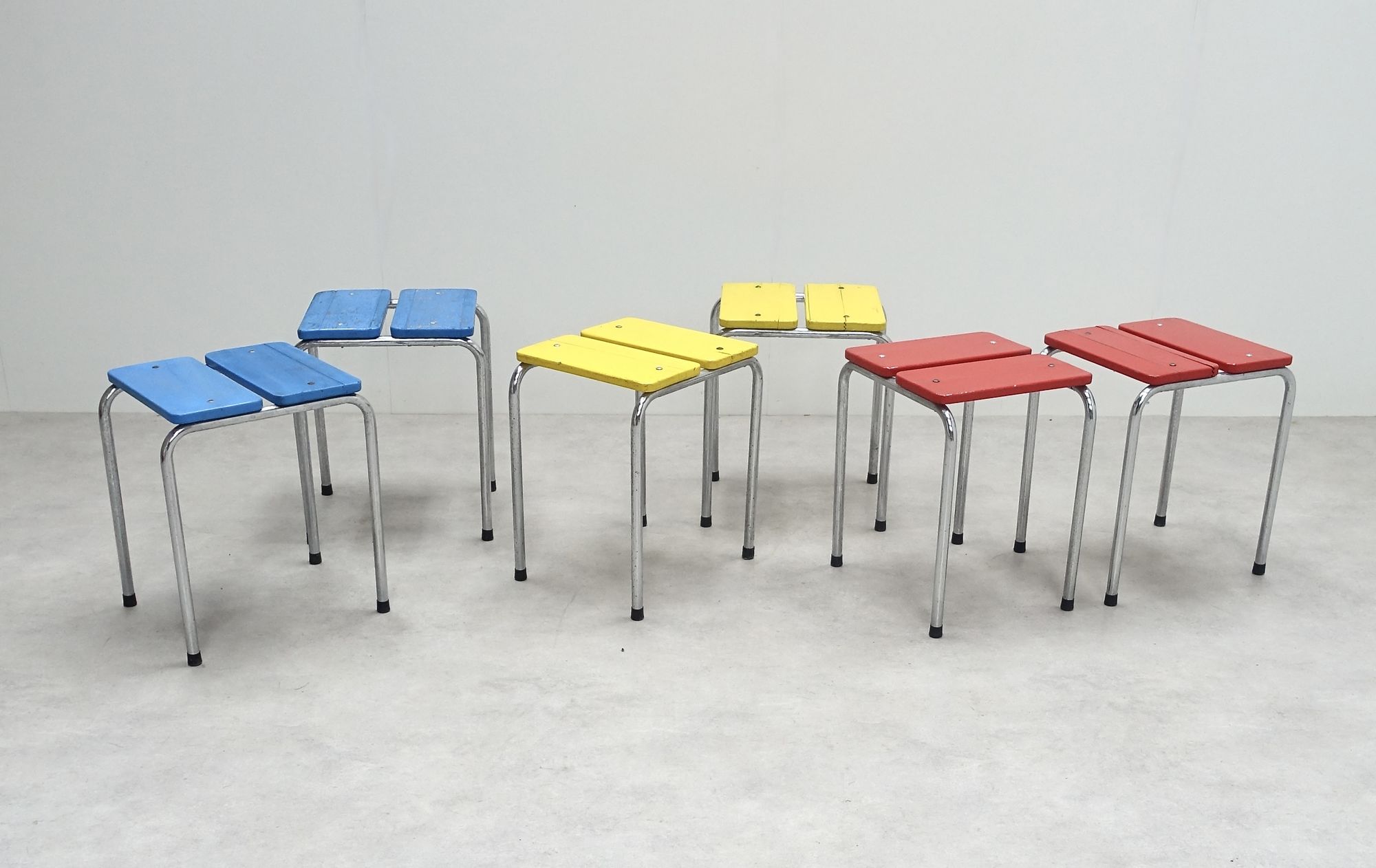 Swiss stool 60s