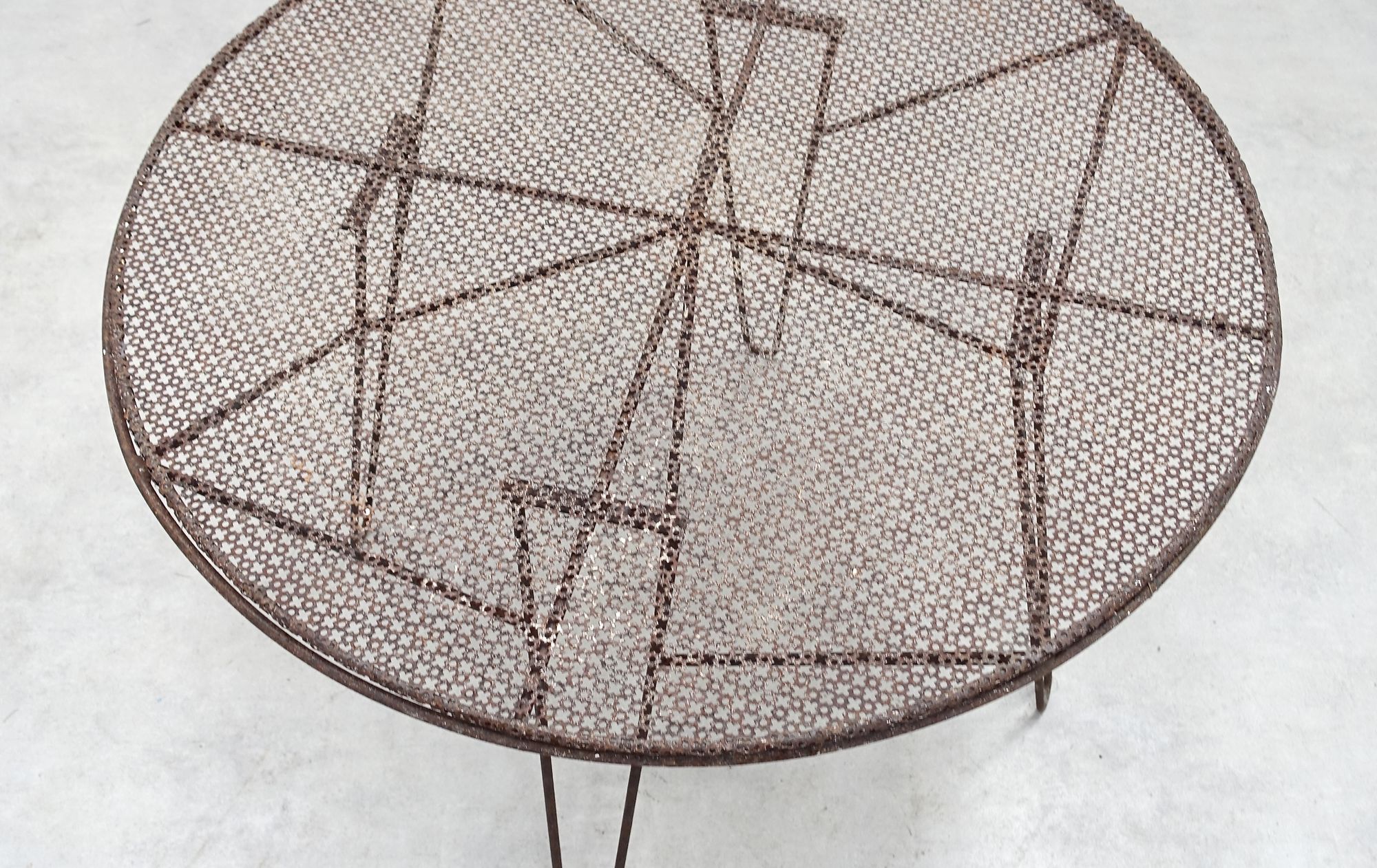 French table 50s Mathieu Matégot