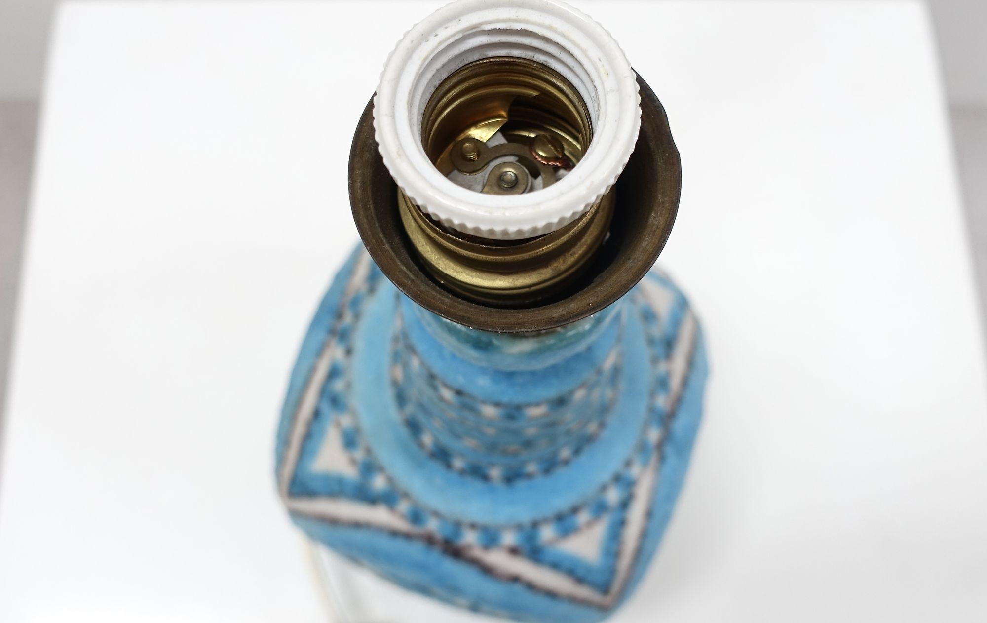 C.A.S. Vietri ceramic lamp