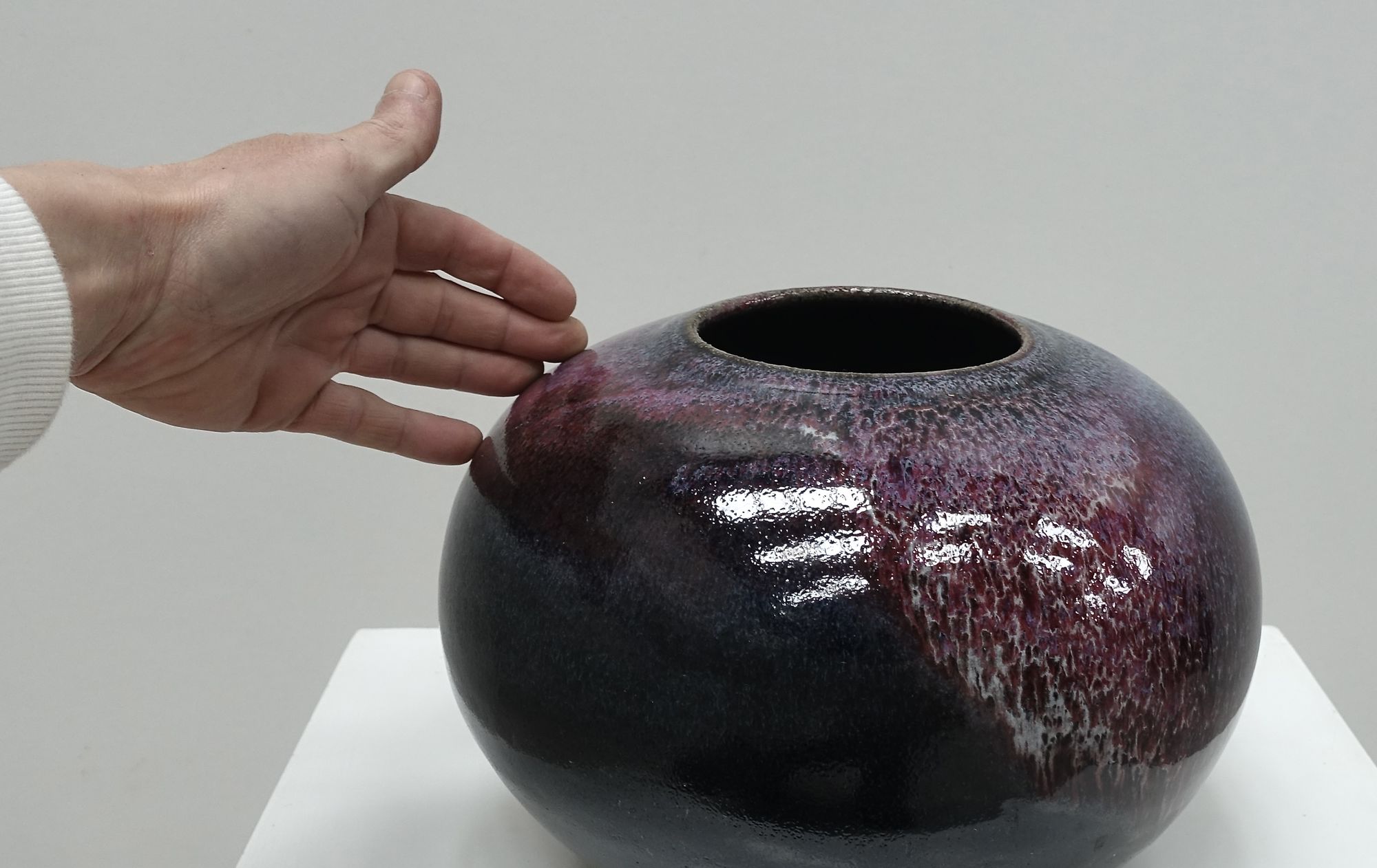 Ceramic vase 80s