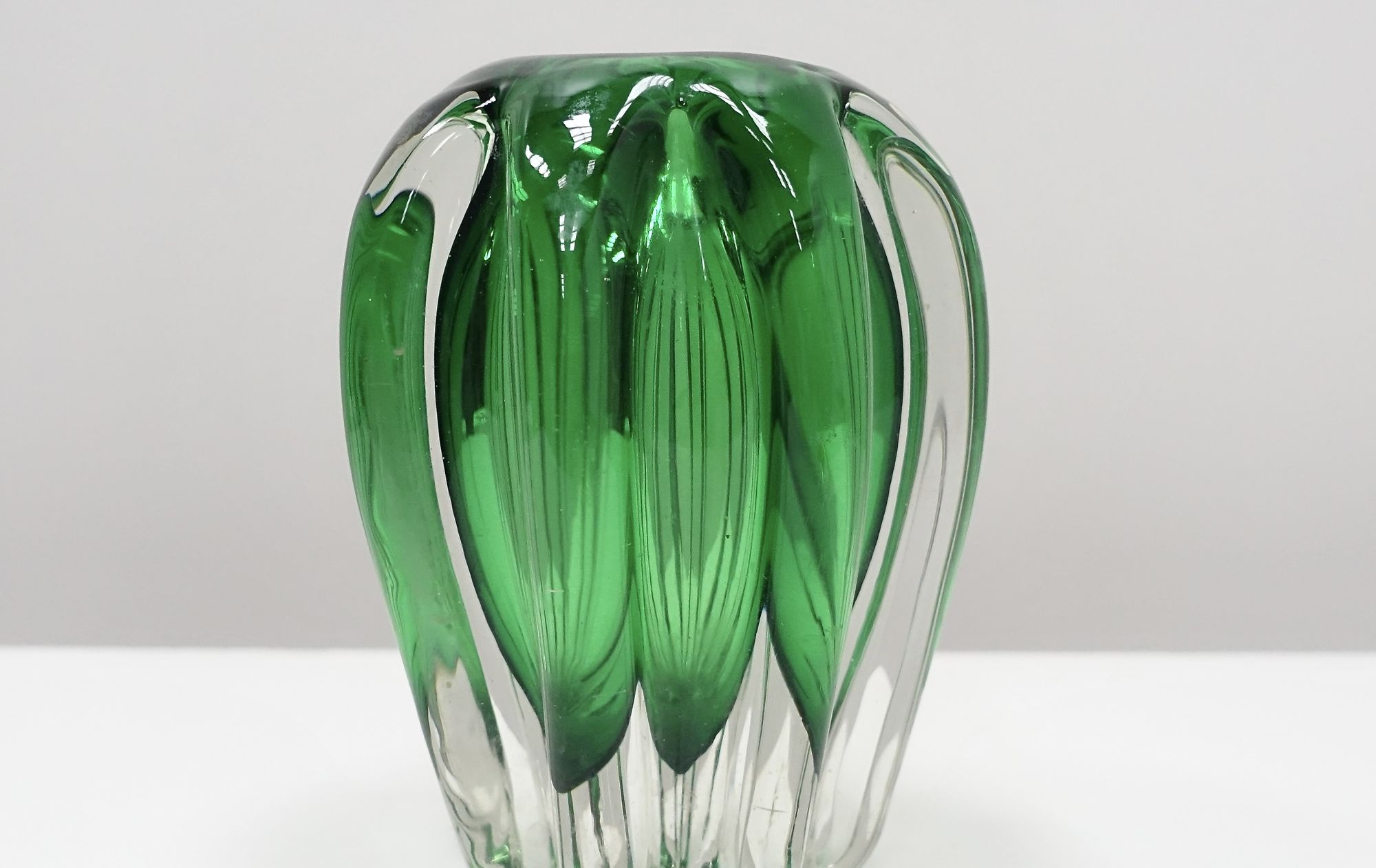 Glass vase '50s