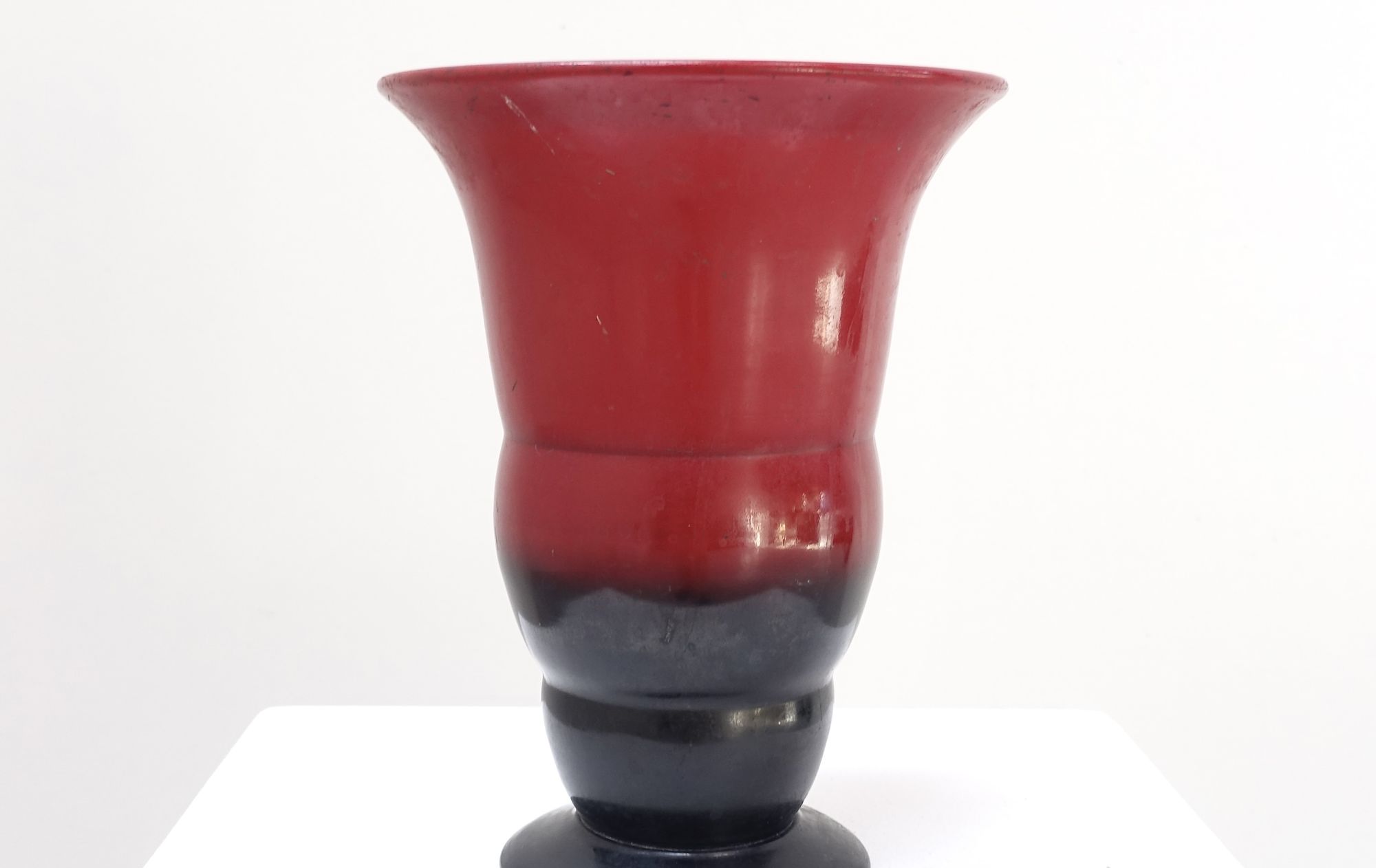 St-Prex glass vase 30s
