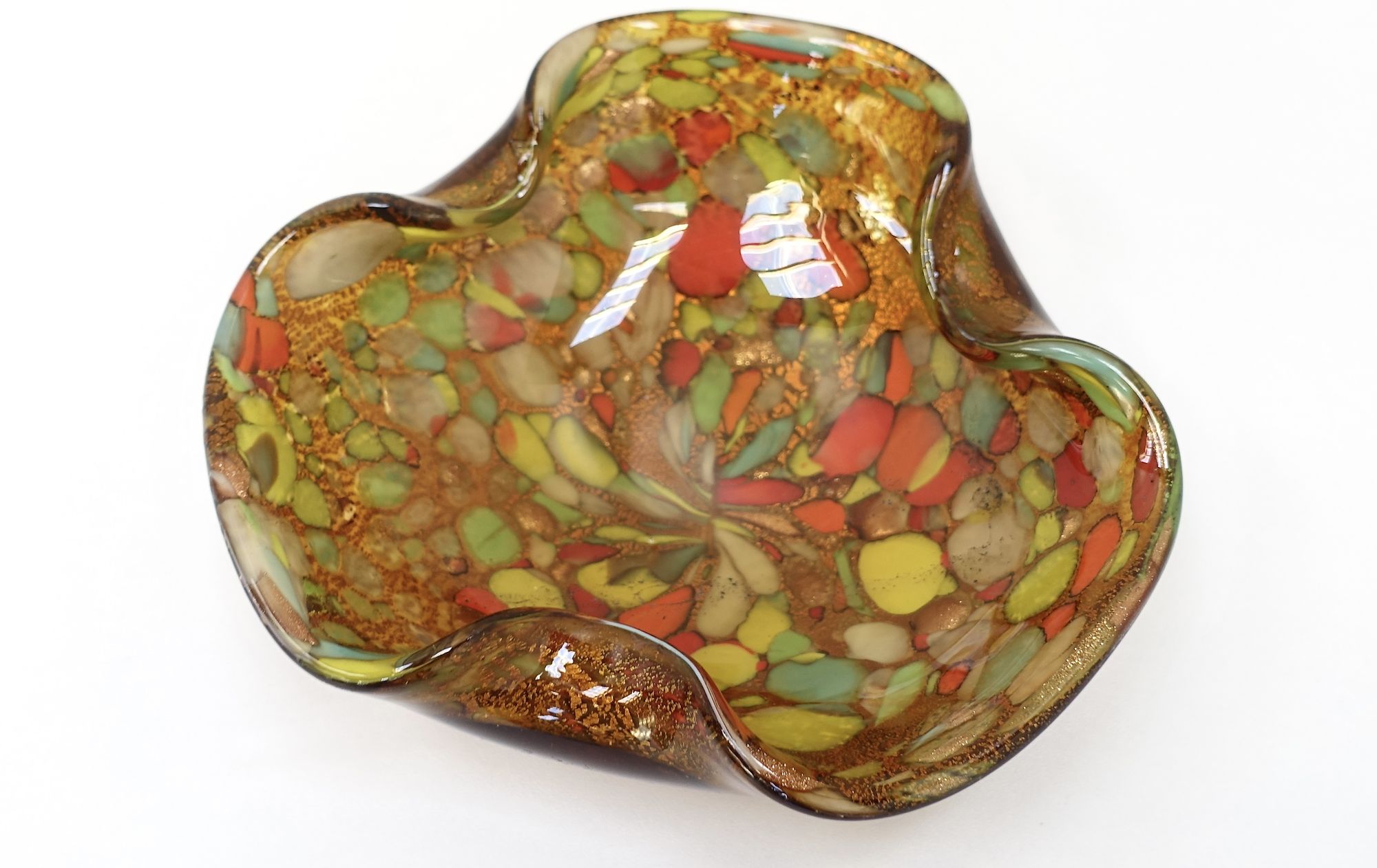 Murano glass bowl 60s