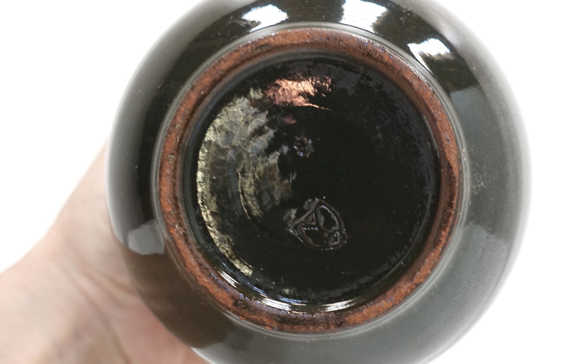 Swiss ceramic vase 20s Yverdon