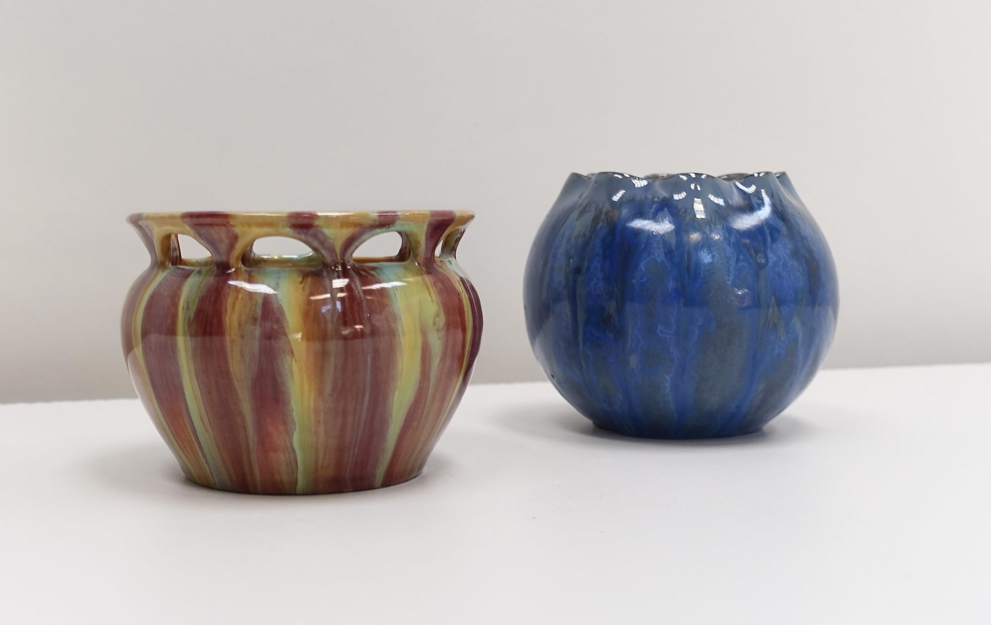 French ceramic vase 20s