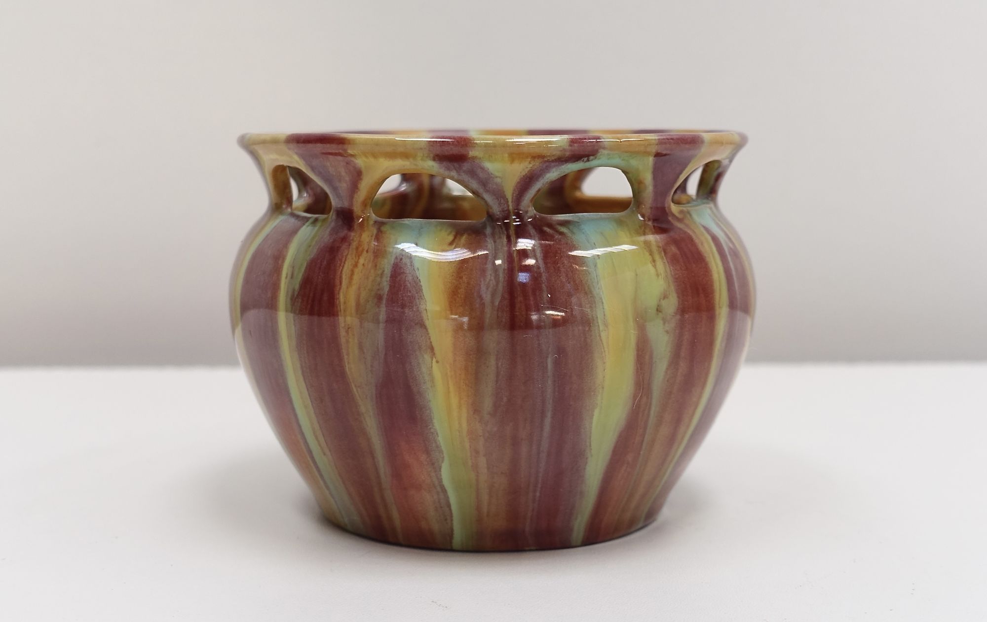 French ceramic vase 20s
