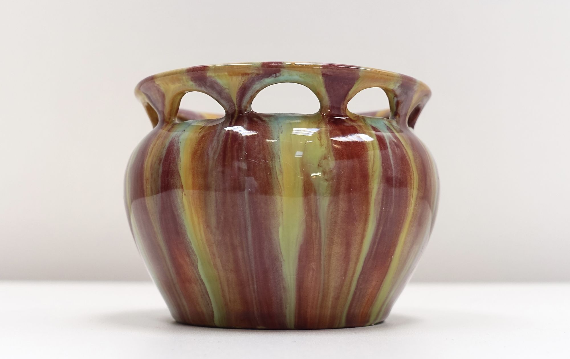 French ceramic vase 20s