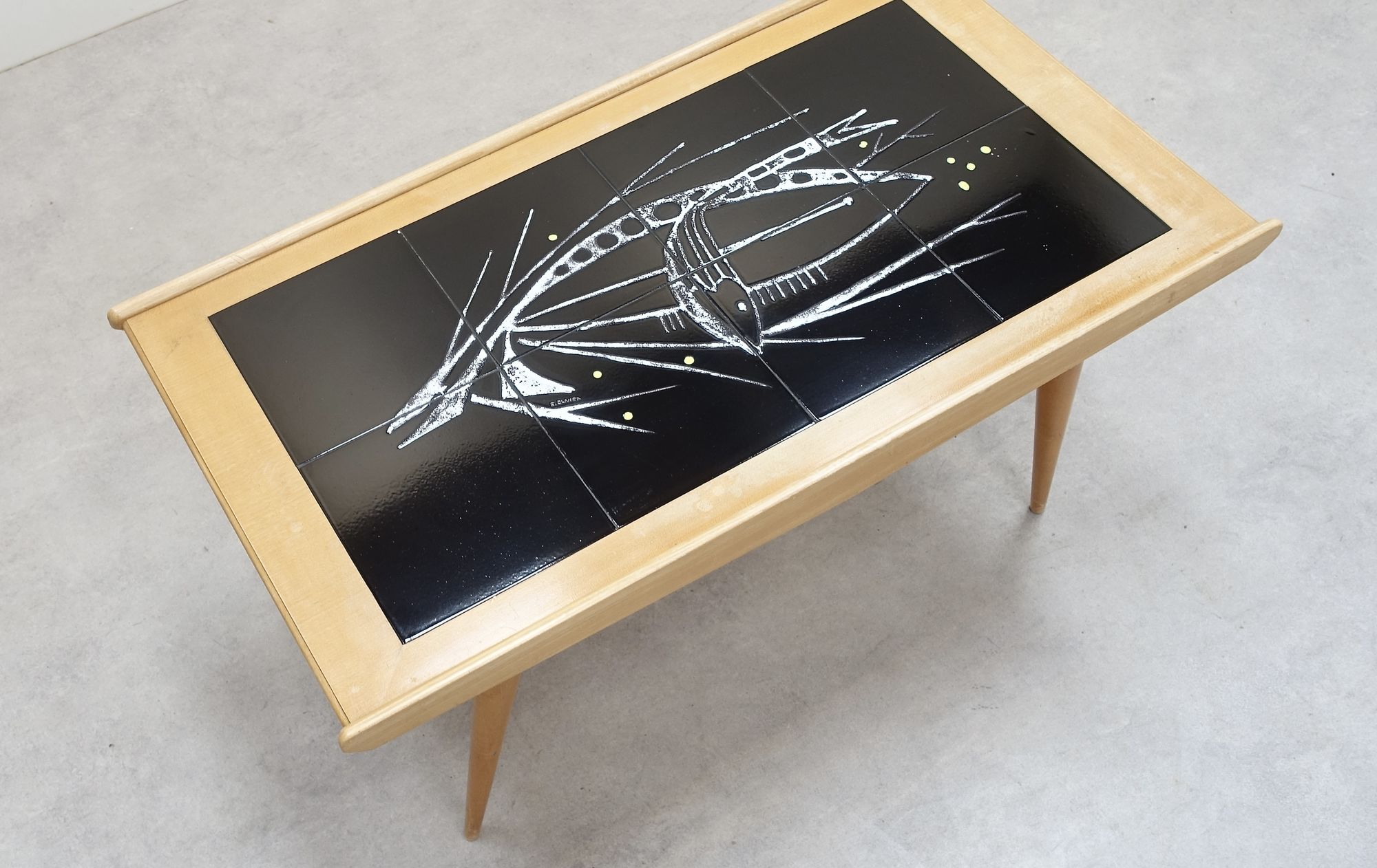 swiss table Perrenoud Jules 50s
