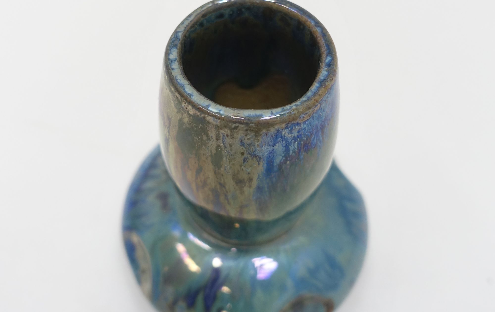 ceramic vase Rambervillers grès 1920 french