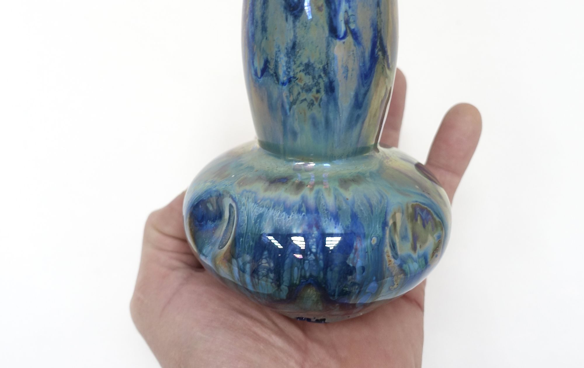 ceramic vase Rambervillers grès 1920 french