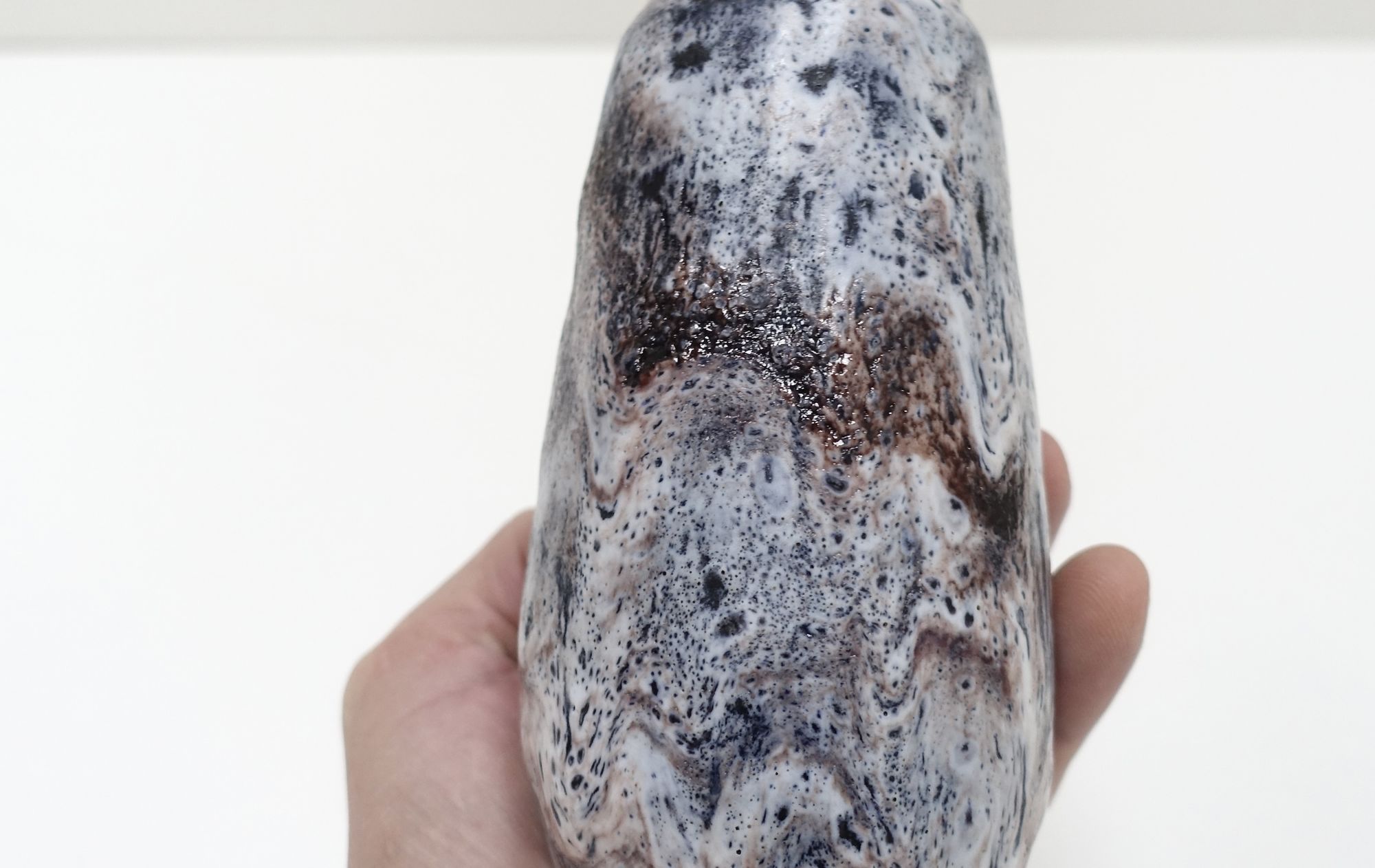 swiss ceramic vase G. Olivier 60s