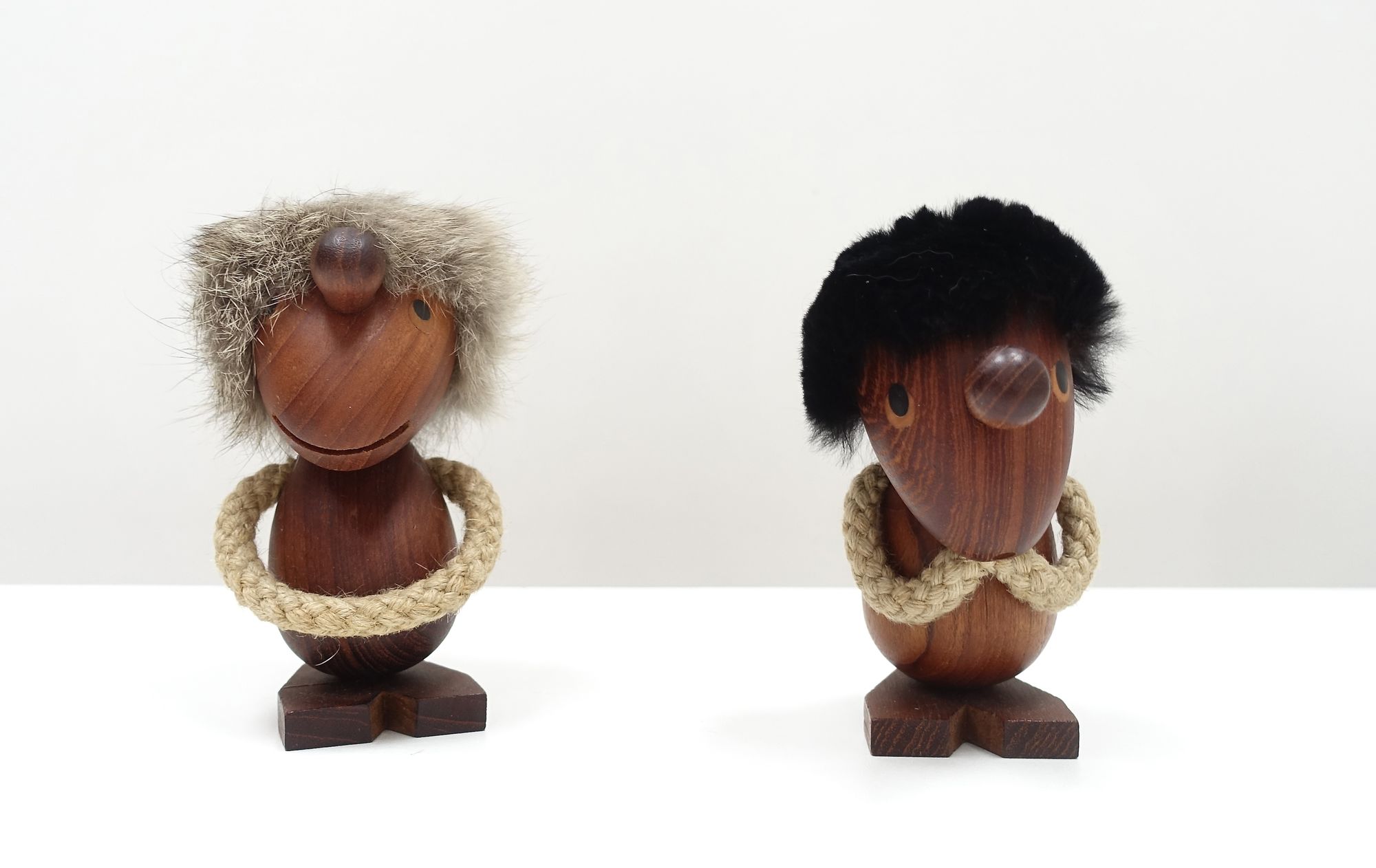 Teak figures Hans Bolling 50s