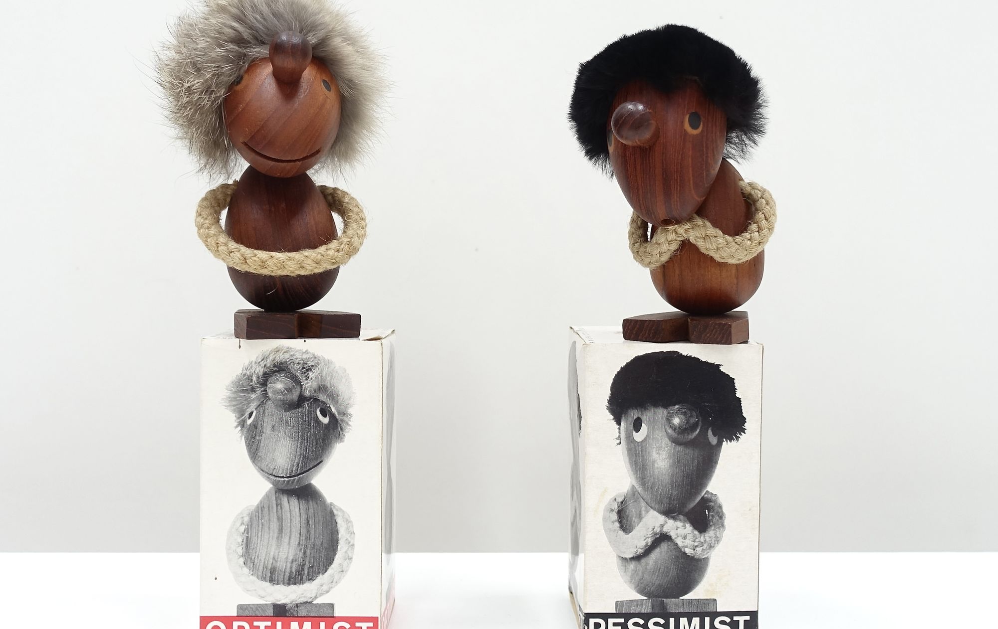 Teak figures Hans Bolling 50s