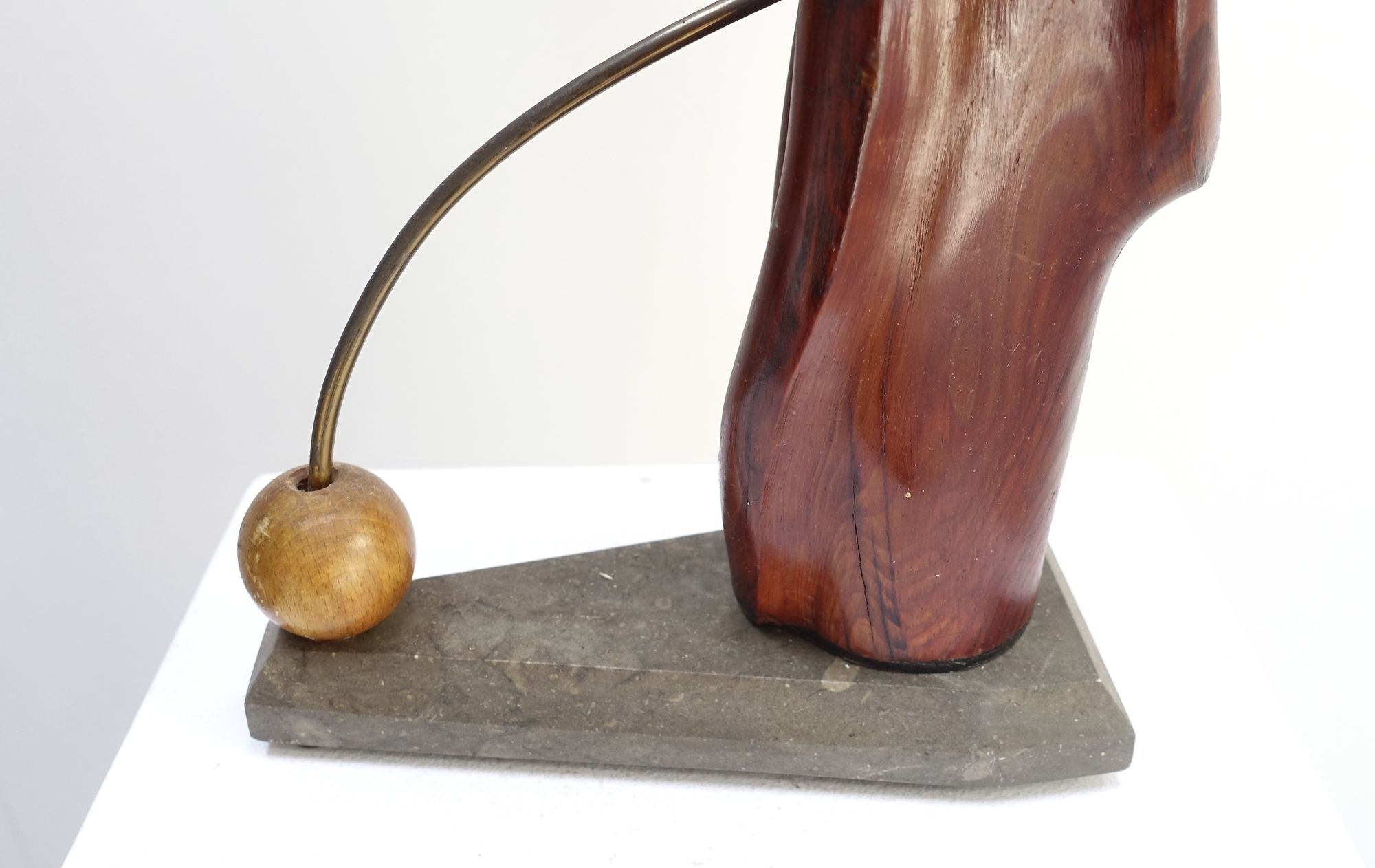 wood sculpture C. Weibel 70s