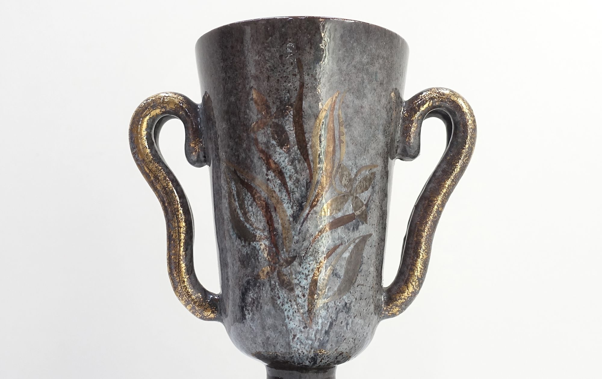 ceramic vase Charles Imbert Ménélika 40s 50s