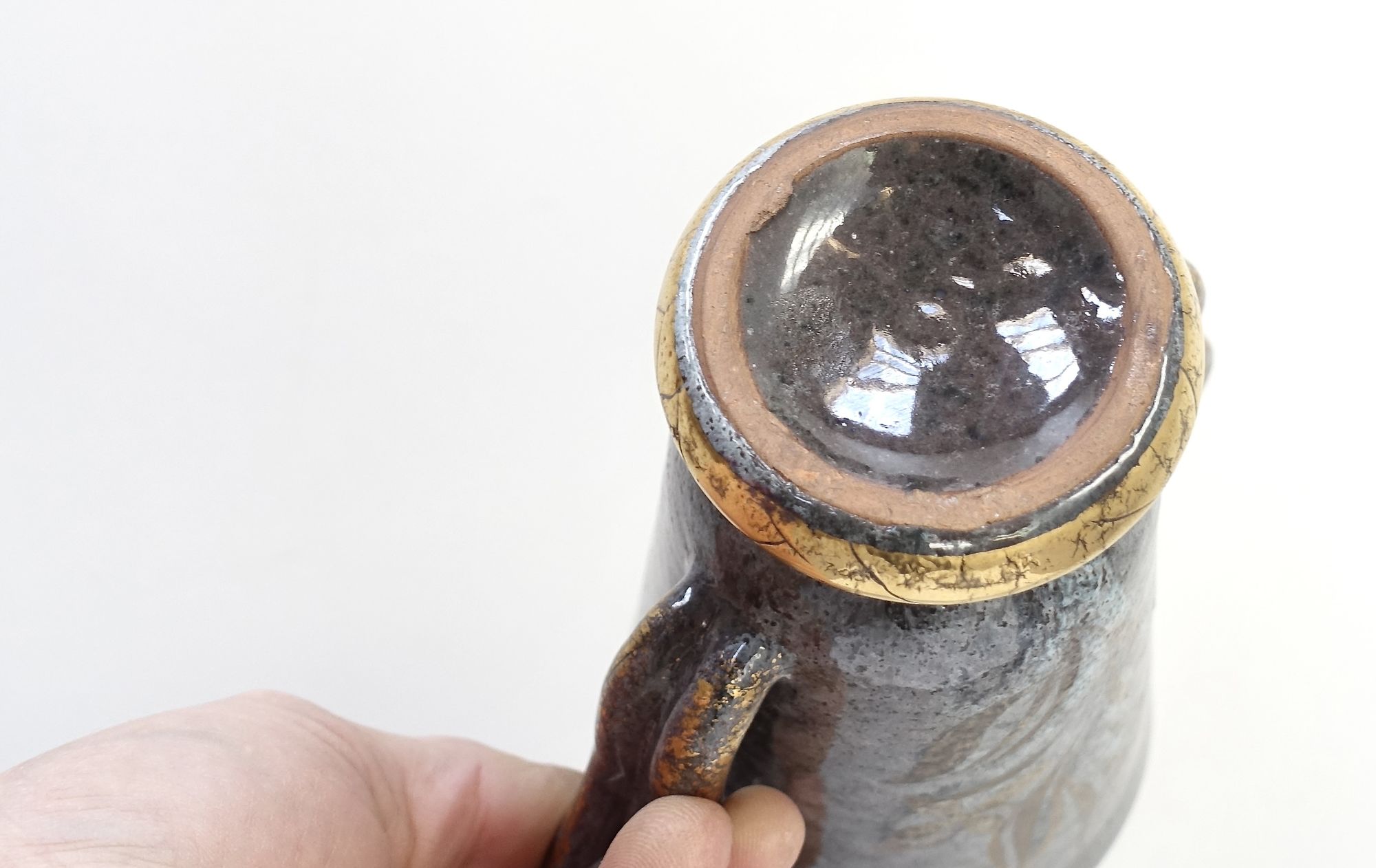 ceramic vase Charles Imbert Ménélika 40s 50s