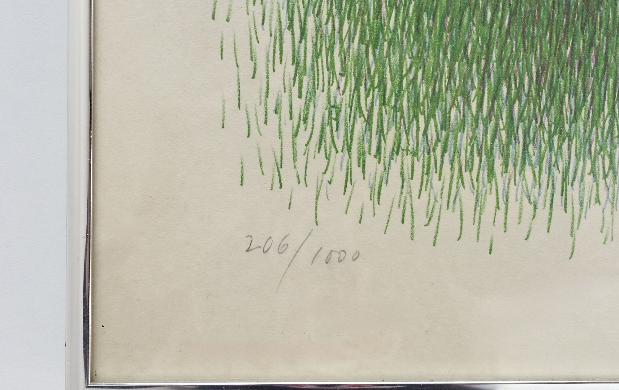 Engraving Ueli Berger DeSede sofa DS600 70s