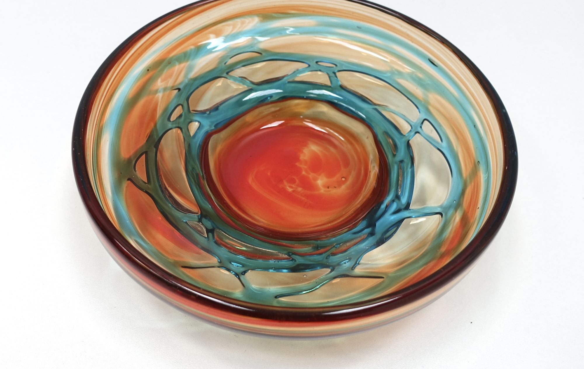 glass cup Michael Harris Mdina 90s