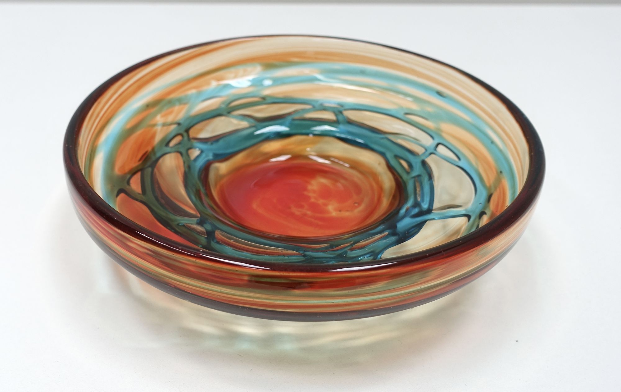 glass cup Michael Harris Mdina 90s