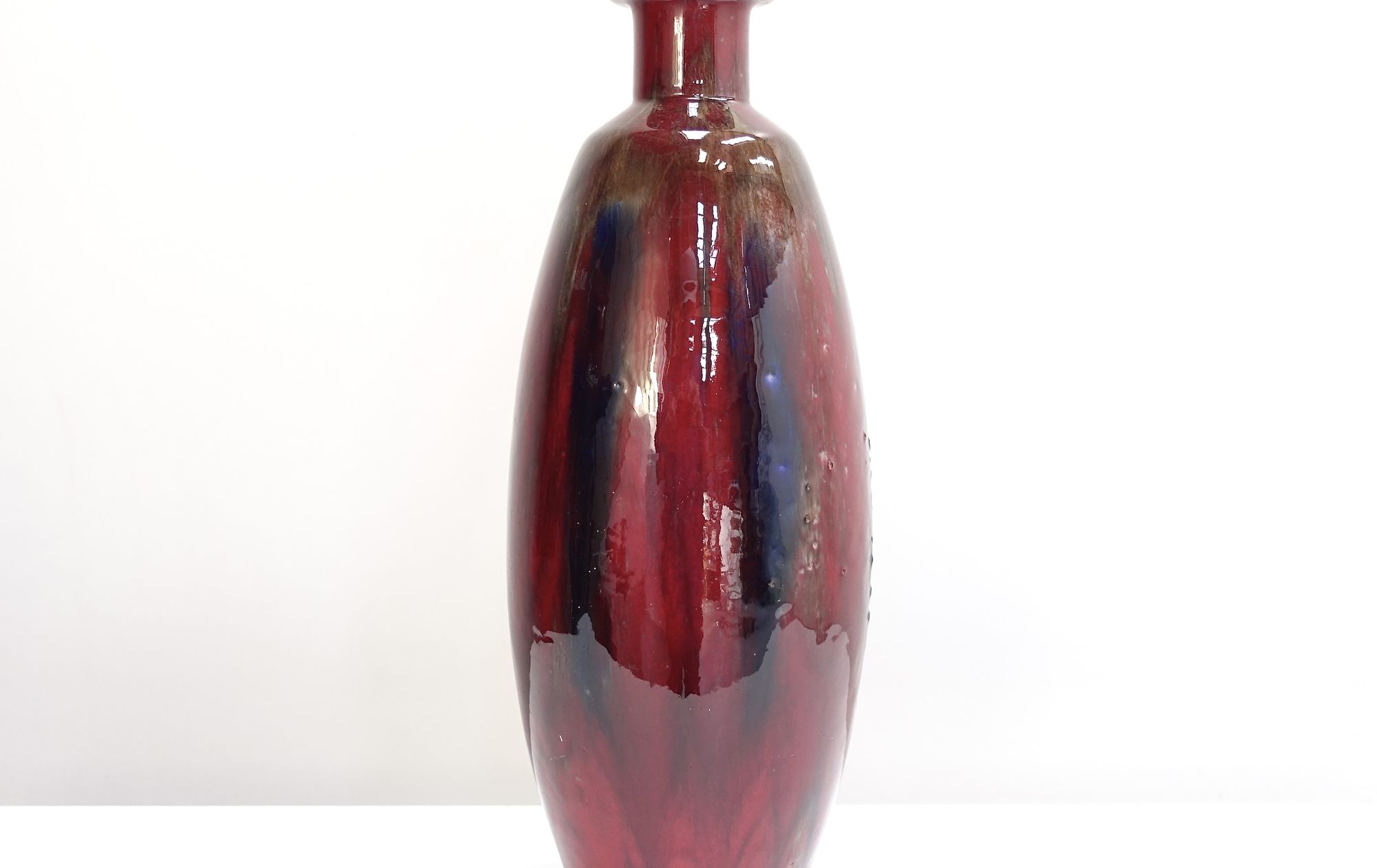 ceramic vase Pier Vittorio Fognani Faenza 60s