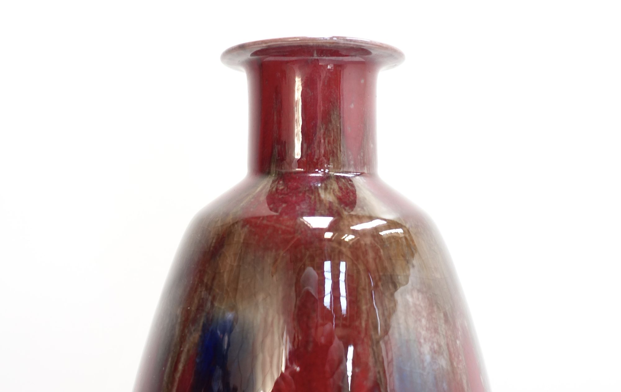 ceramic vase Pier Vittorio Fognani Faenza 60s