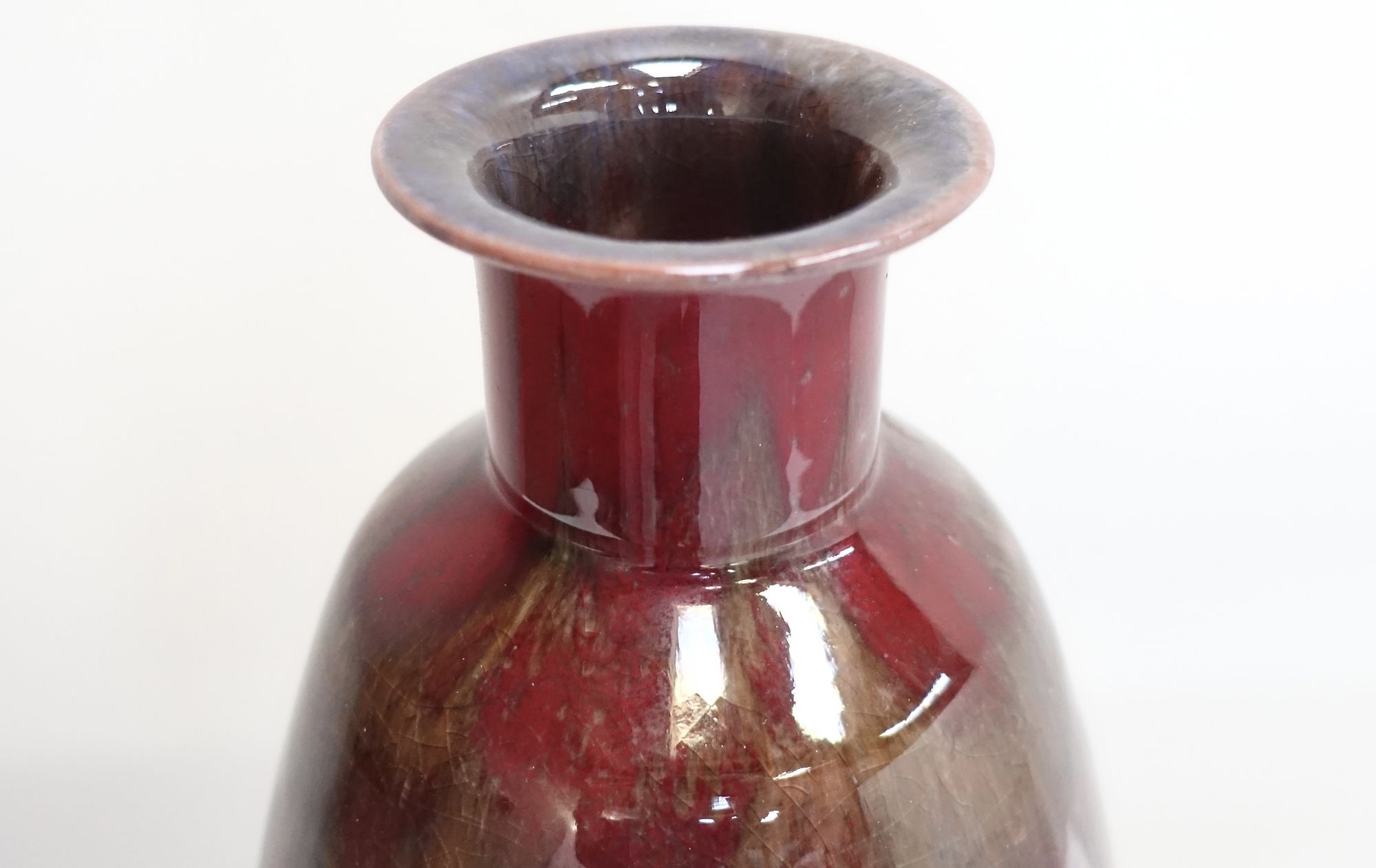 ceramic vase Pier Vittorio Fognani Faenza 60s