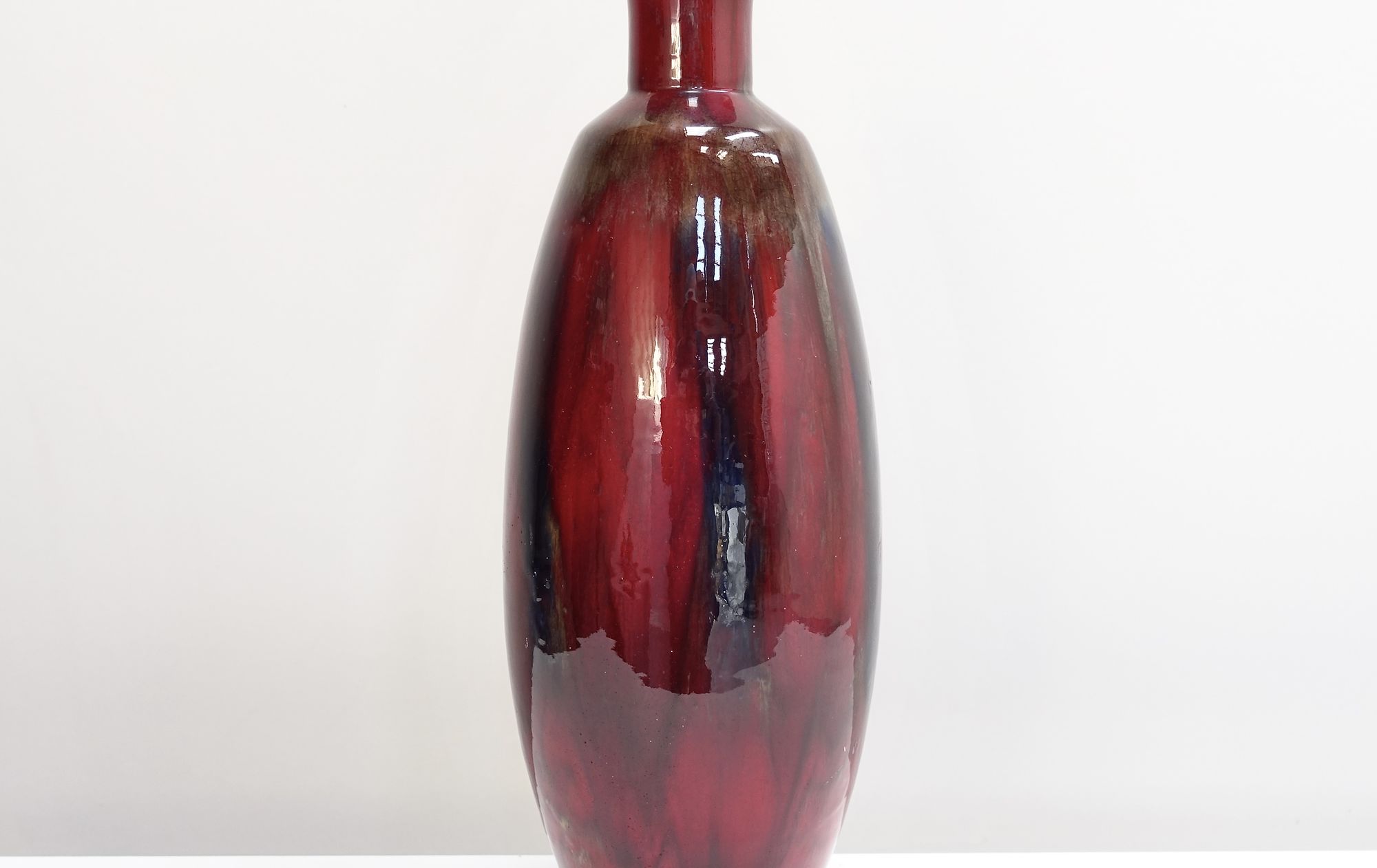 ceramic vase Pier Vittorio Fognani Faenza 60s