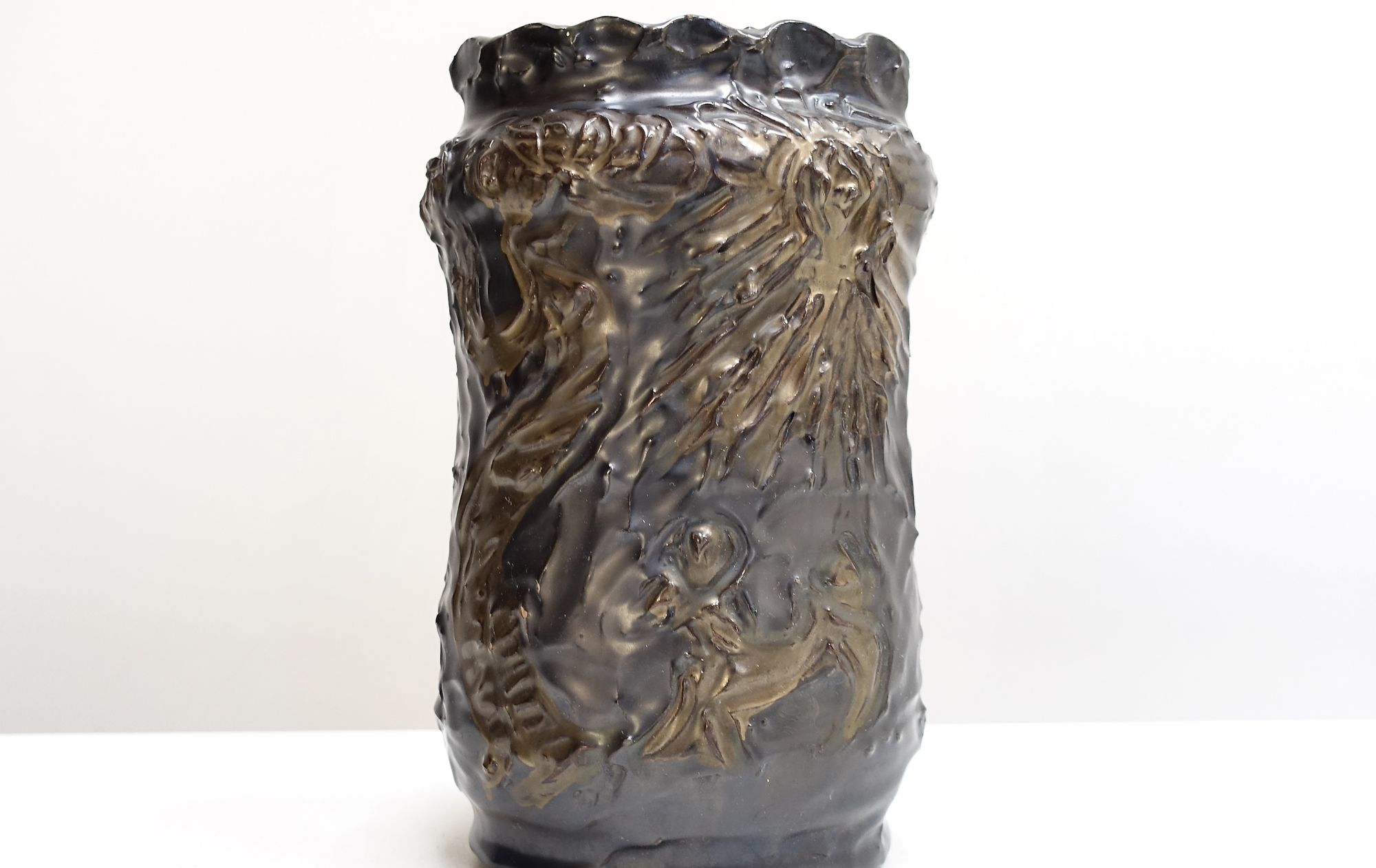 ceramic vase Paul Clerc Poterie Saint Martin 50s