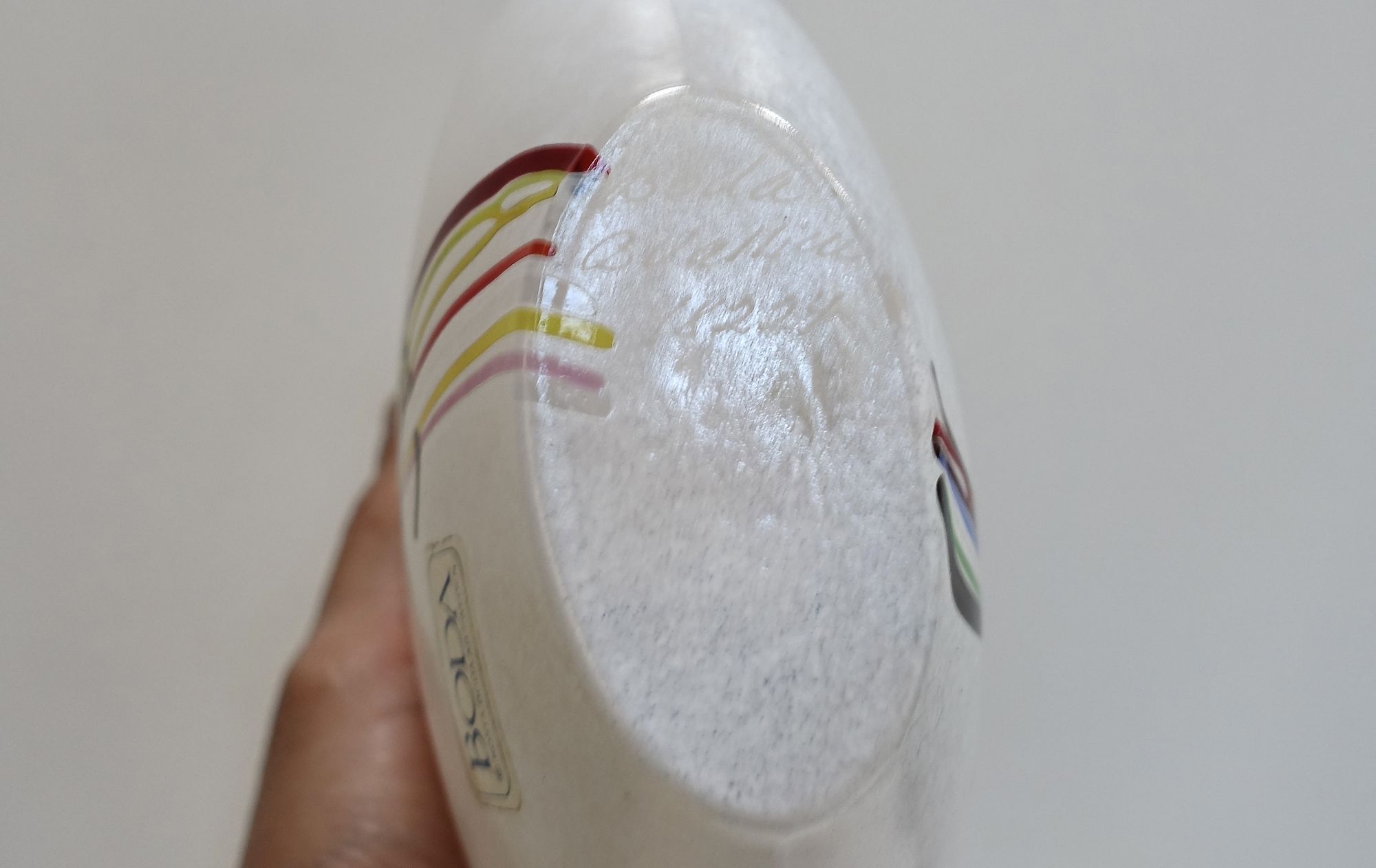 glass vase Bertil Vallien Kosta Boda 