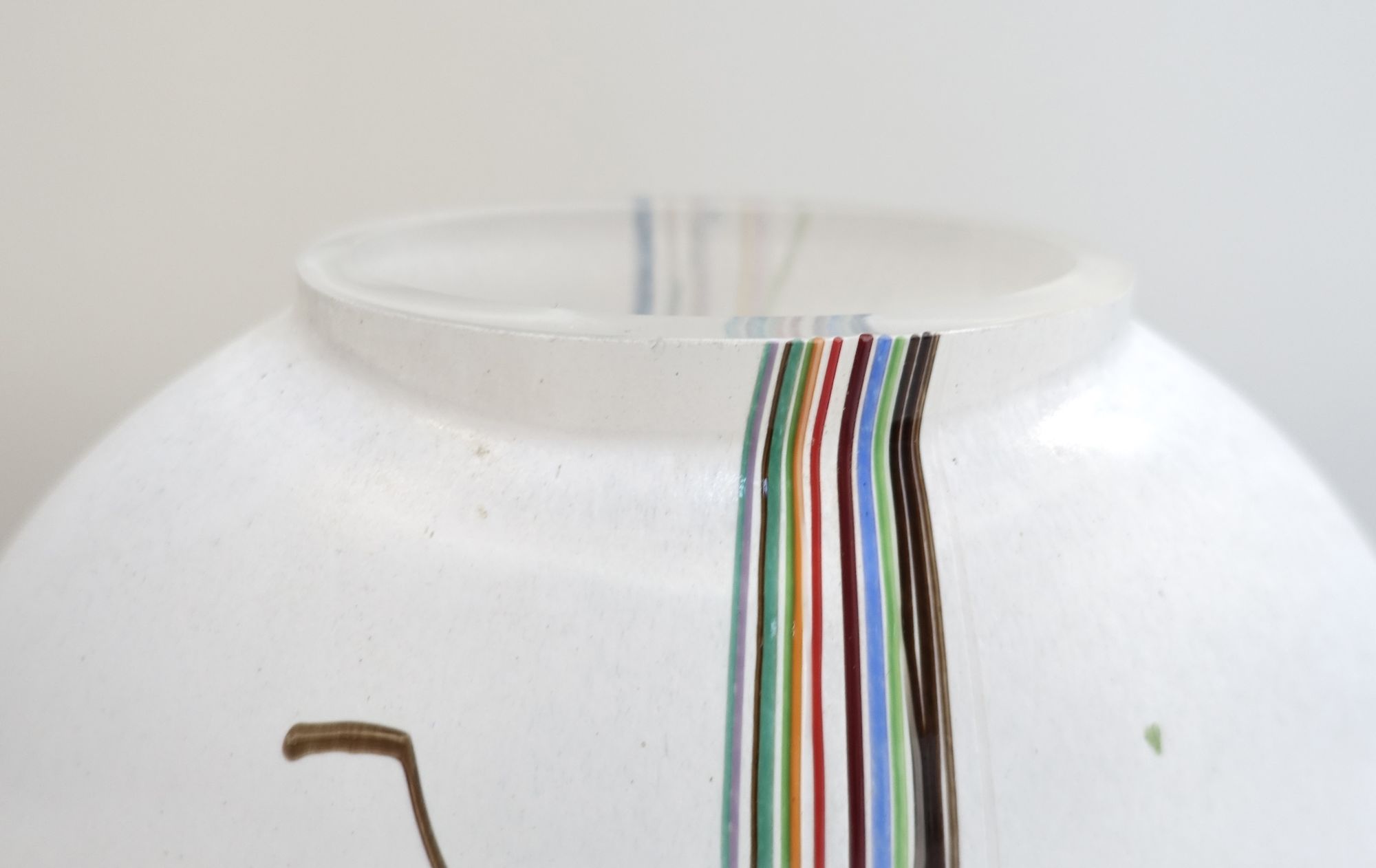 glass vase Bertil Vallien Kosta Boda 